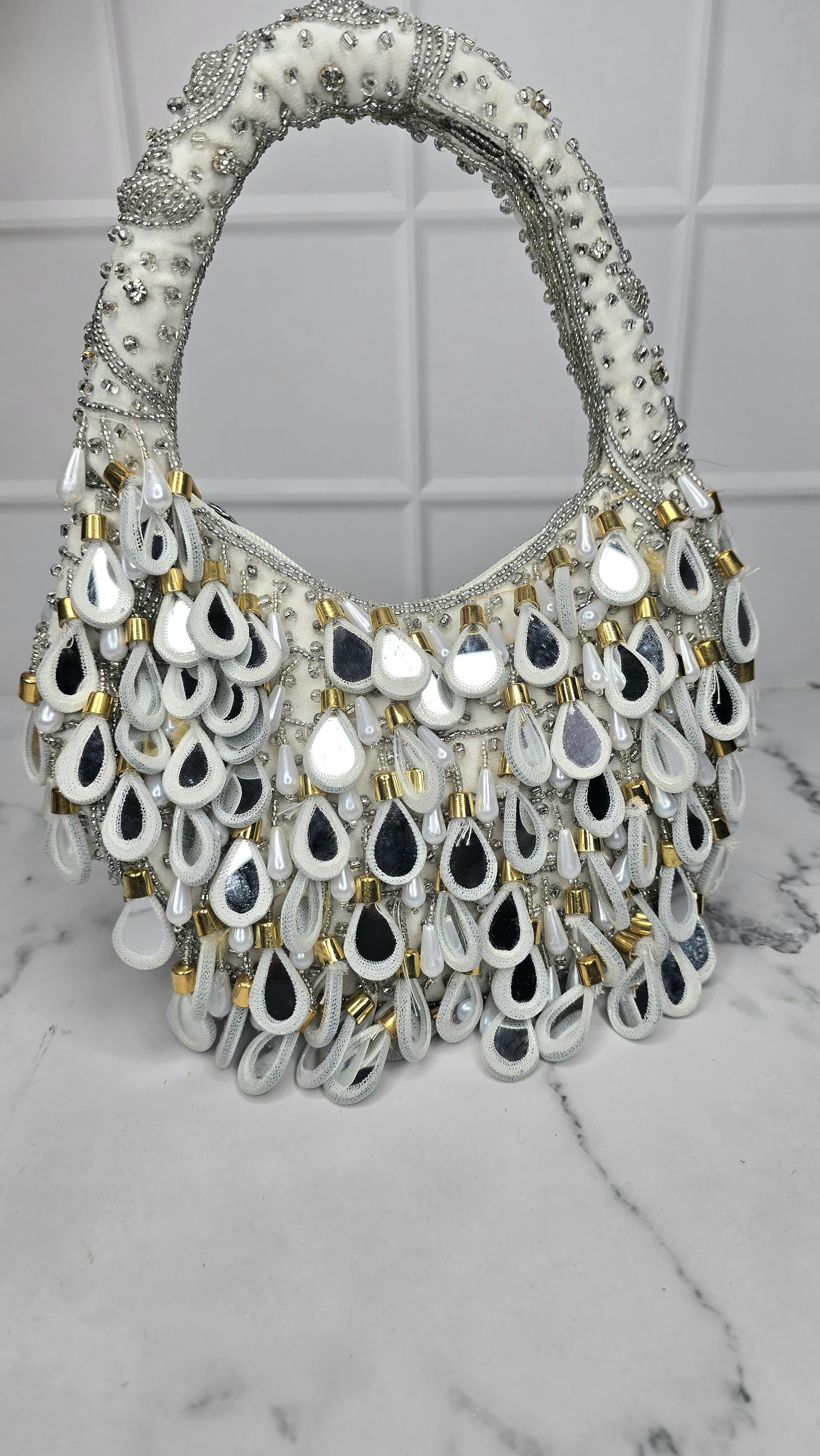 Mirror Clutch Bag