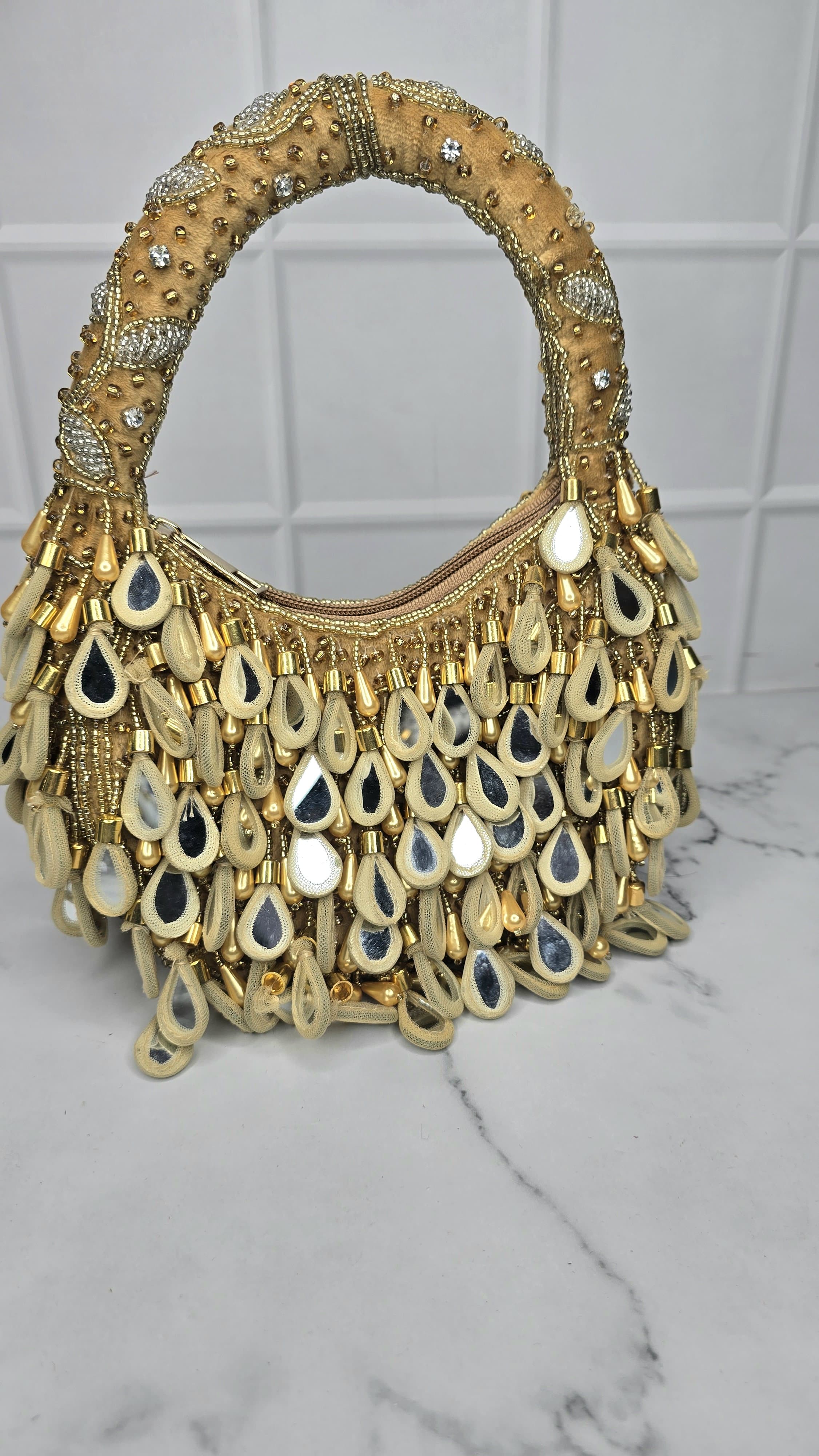 Mirror Clutch Bag