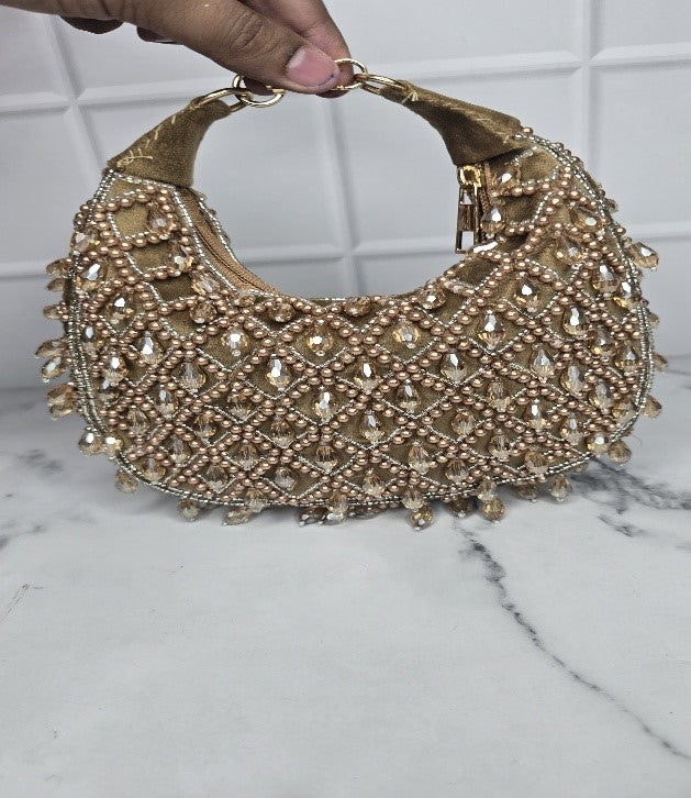 VRPS Moon Clutch | Handcrafted Ethnic Bag | SWIS-1533