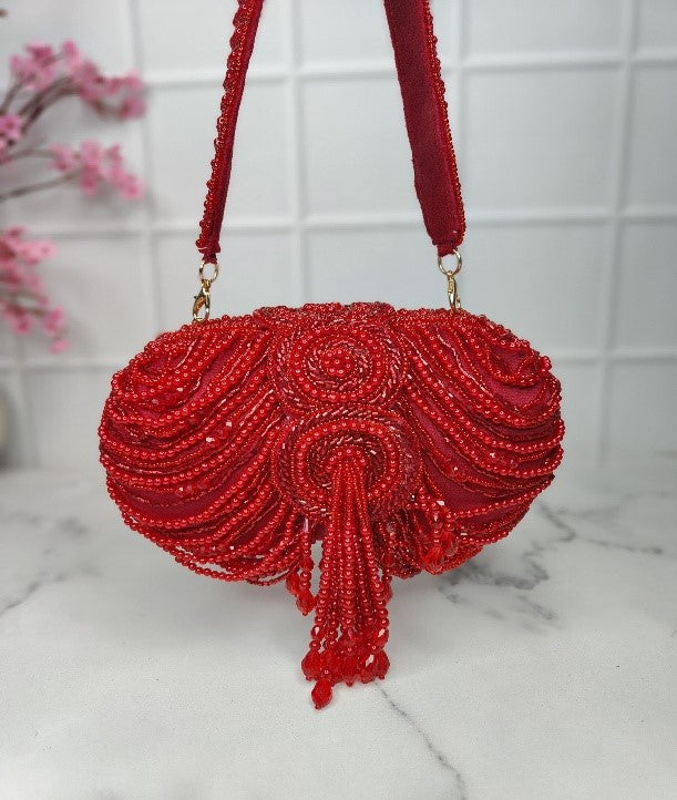 Embroidered Clutch