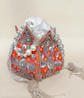 VRPS Lotus Potli | Handcrafted Ethnic Bag | SWIS-1555 | Additional Angle