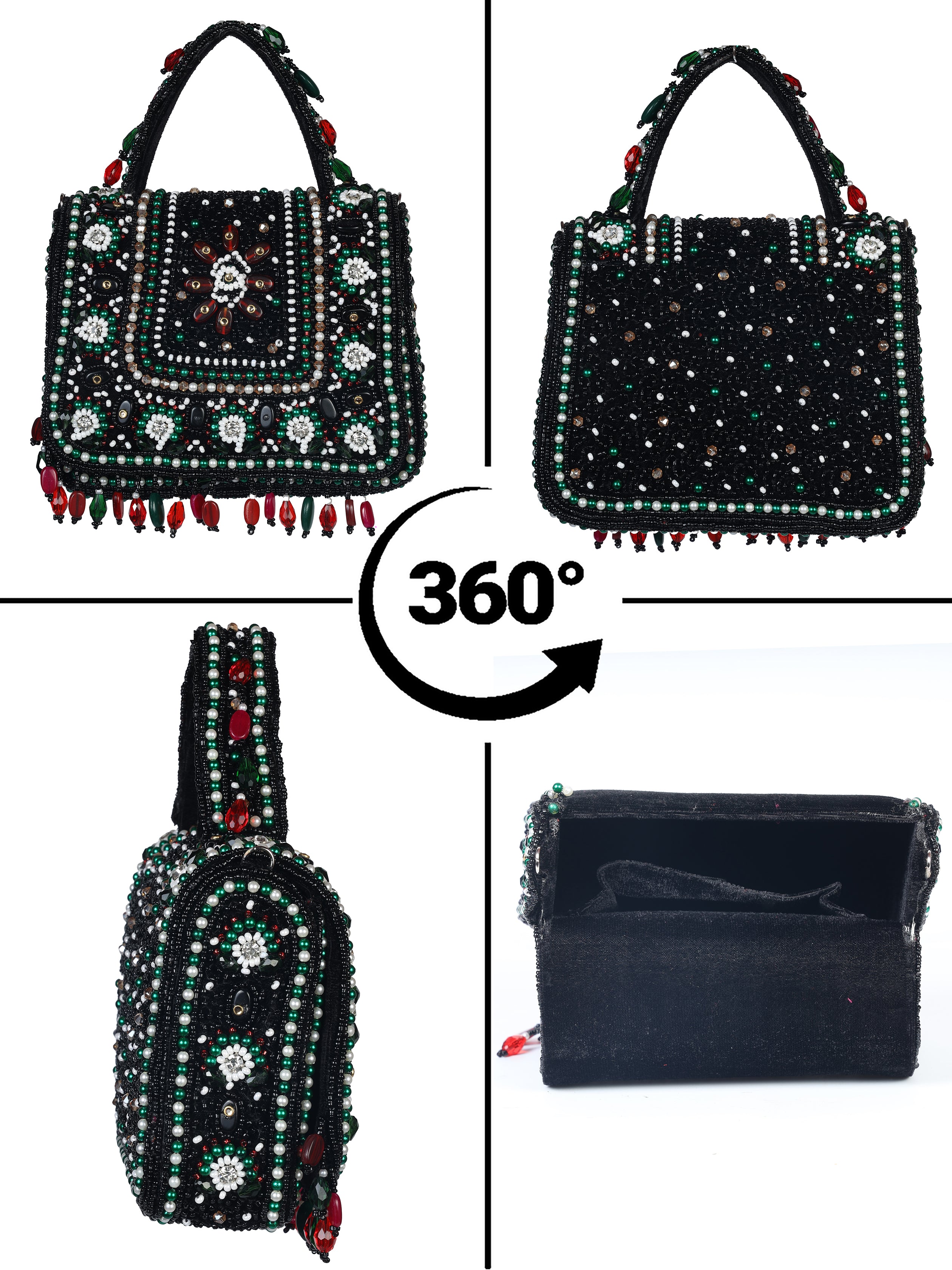 VRPS Flap Bag | Handcrafted Ethnic Bag | SWIS-1982