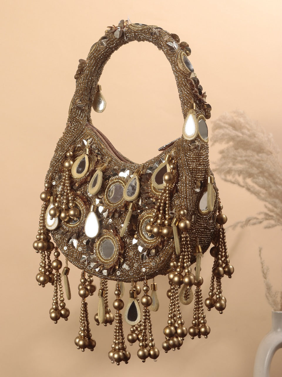Moon Shape Clutch