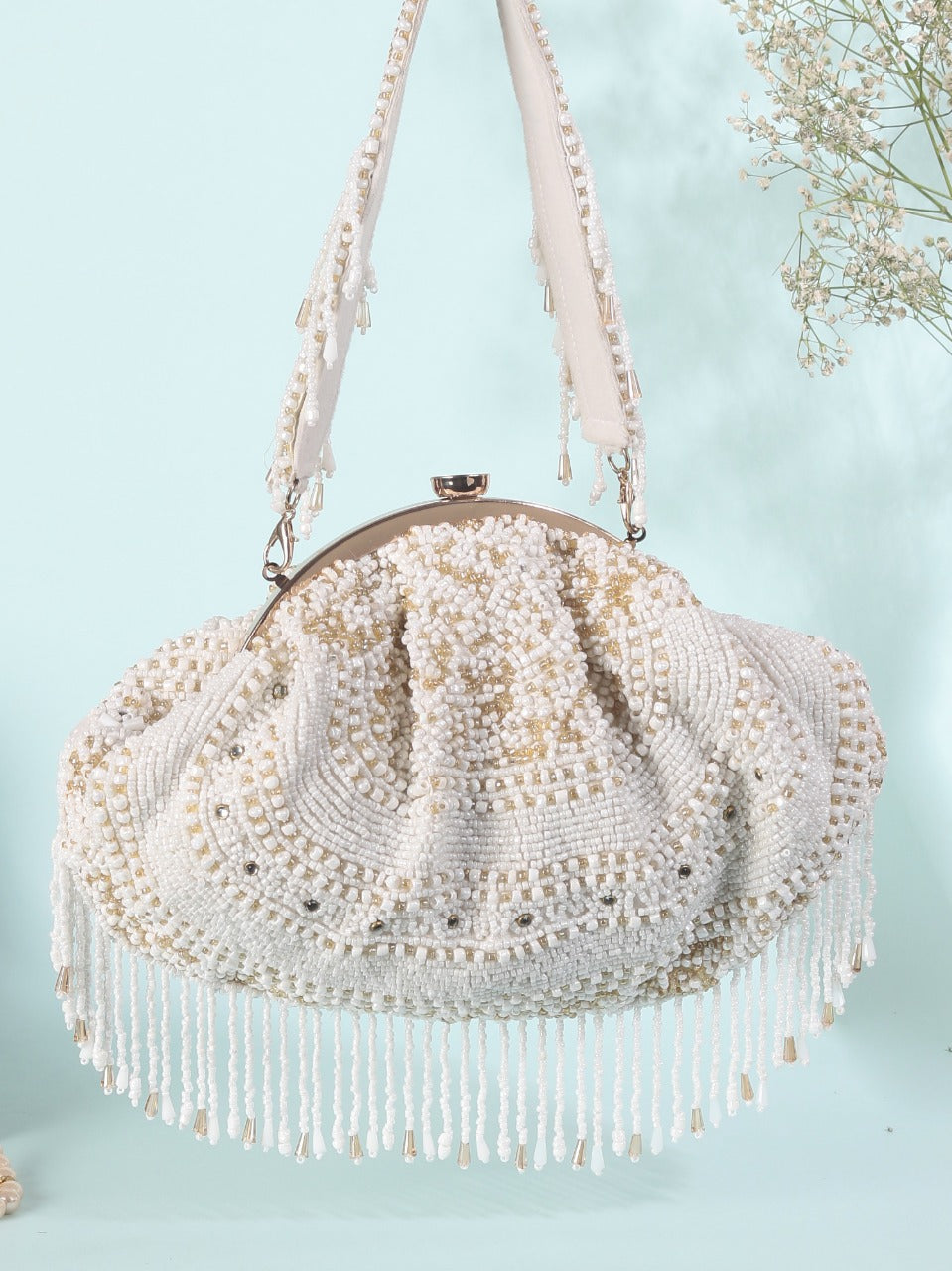 Beaded Batua Bag