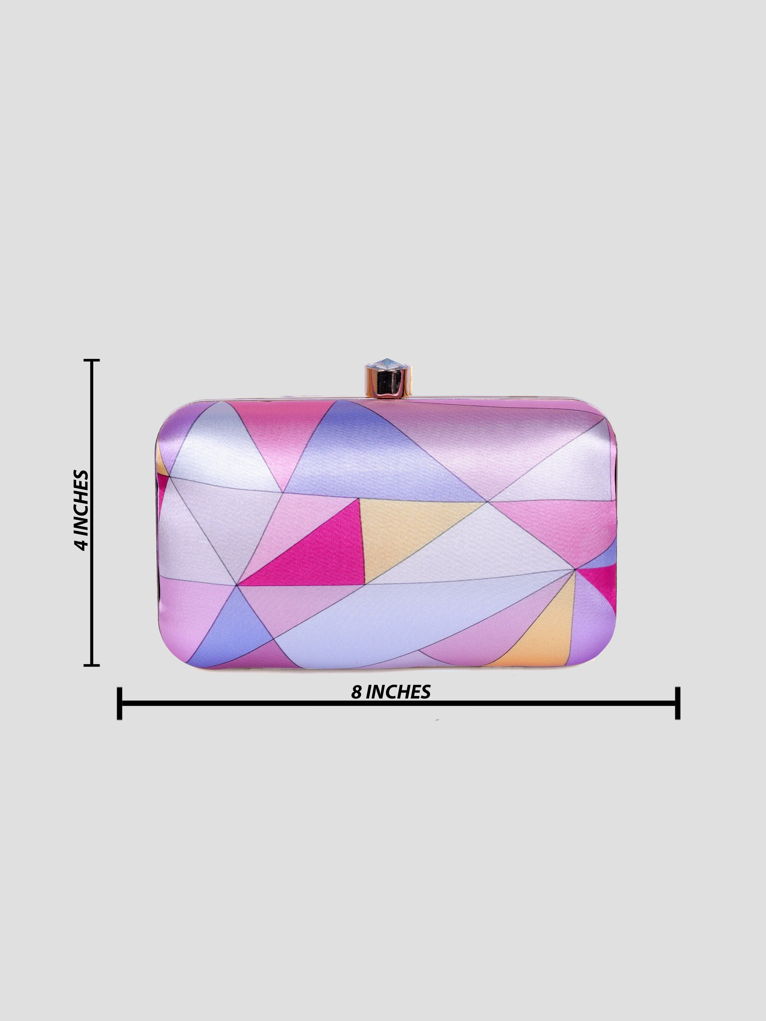 VRPS Printed Clutch | Handcrafted Ethnic Bag | SWIS-1324 | Additional Angle