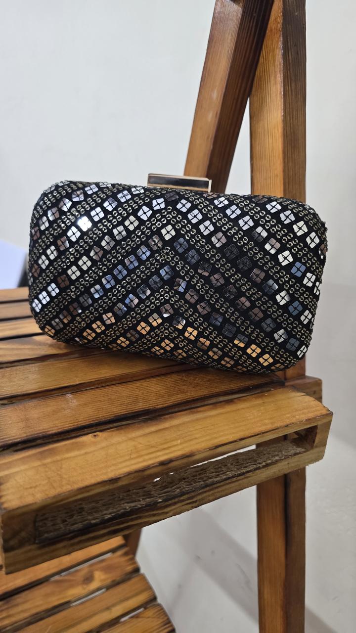 VRPS Classic Clutch | Handcrafted Ethnic Bag | SWIS-1707 | Additional Angle