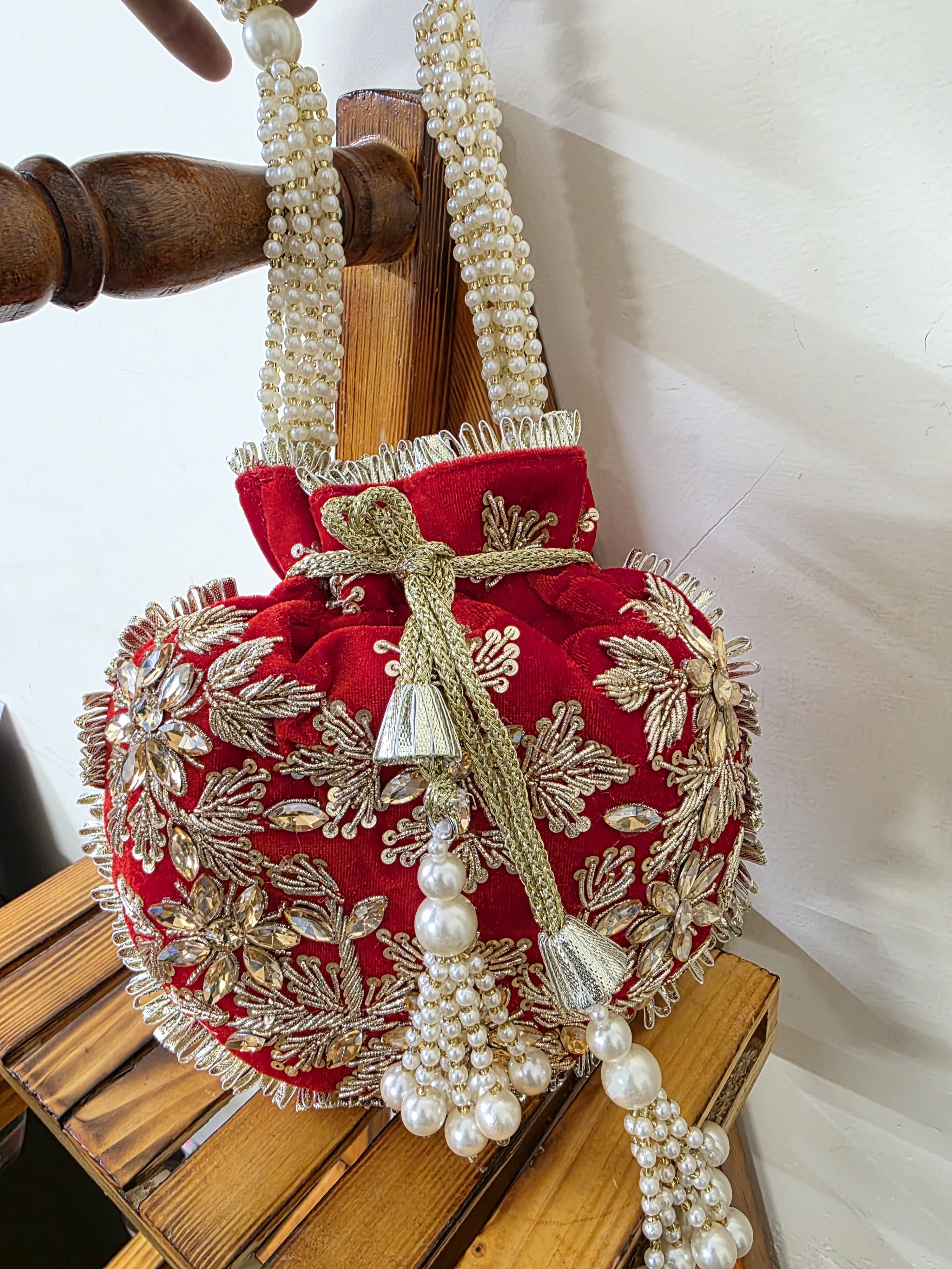 VRPS Potli Bag | Handcrafted Ethnic Bag | SWIS-1717