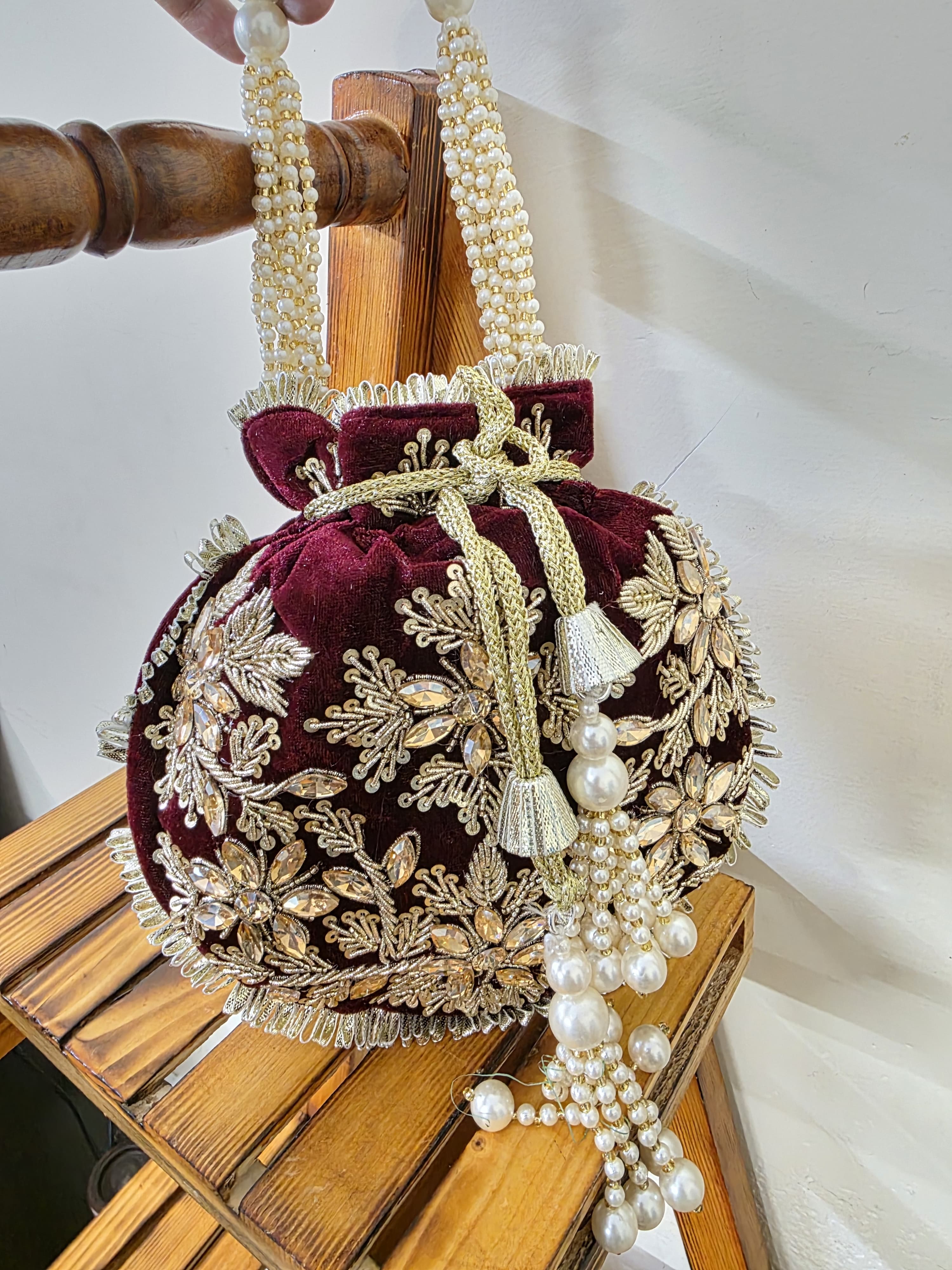 VRPS Potli Bag | Handcrafted Ethnic Bag | SWIS-1721