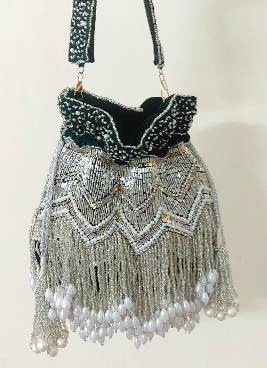 VRPS Potli Bag | Handcrafted Ethnic Bag | SWIS-1749 | Additional Angle