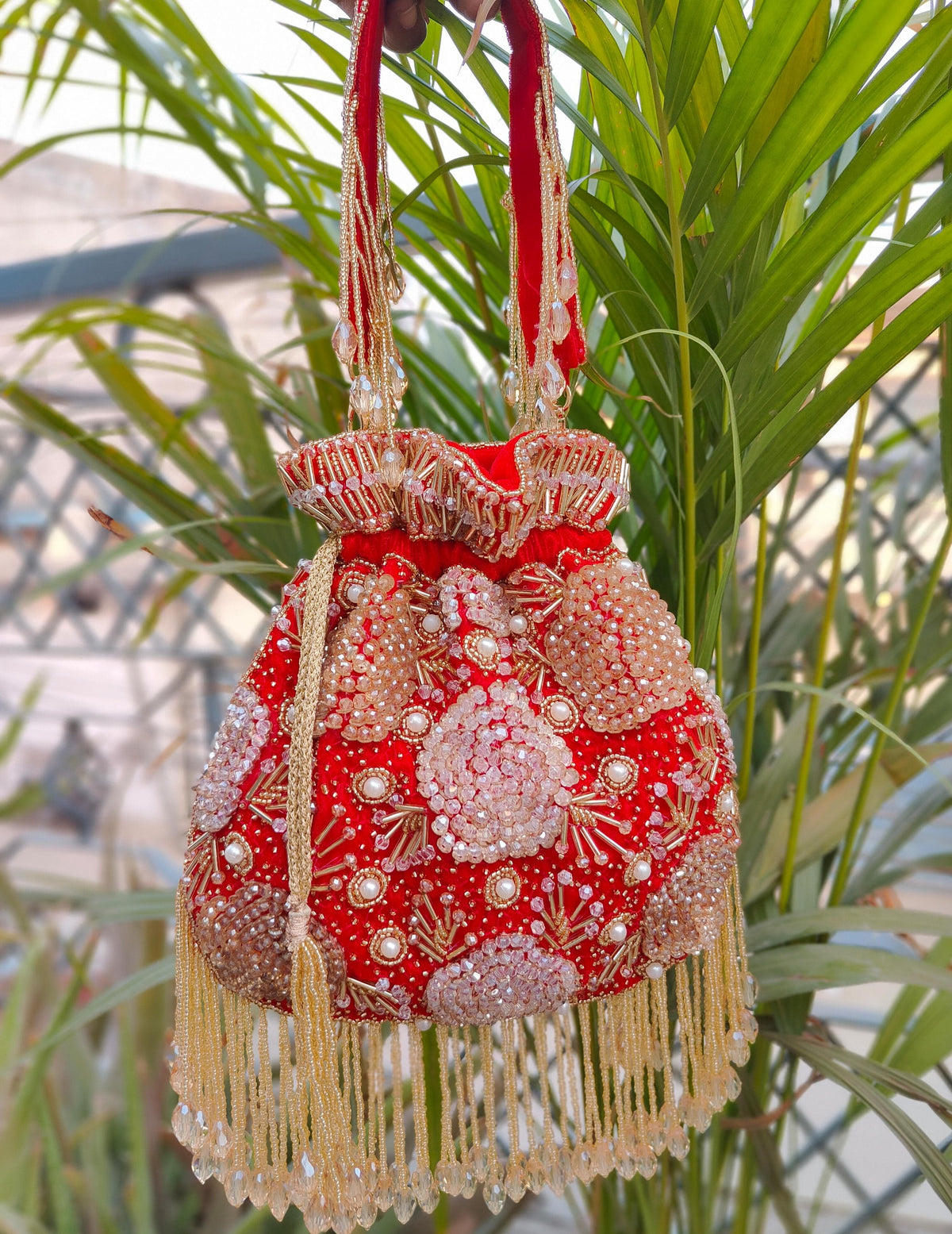 VRPS Potli Bag | Handcrafted Ethnic Bag | SWIS-1769 | Additional Angle