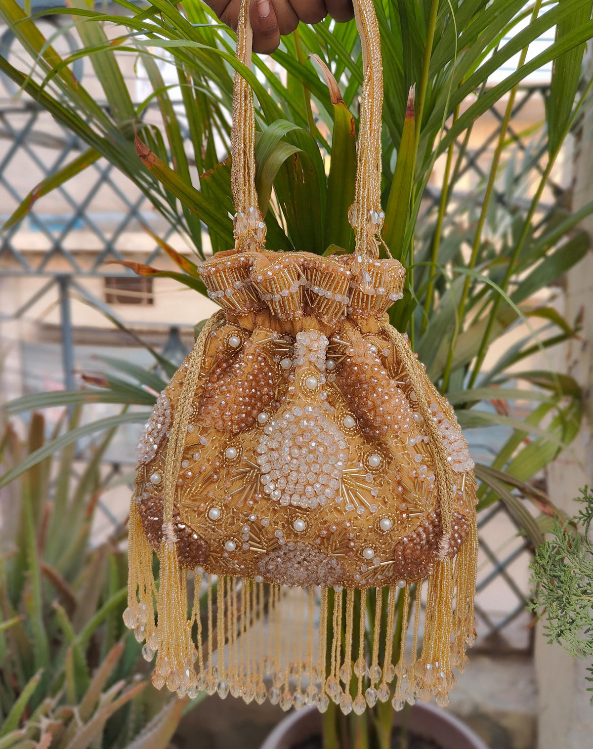 VRPS Potli Bag | Handcrafted Ethnic Bag | SWIS-1770 | Additional Angle