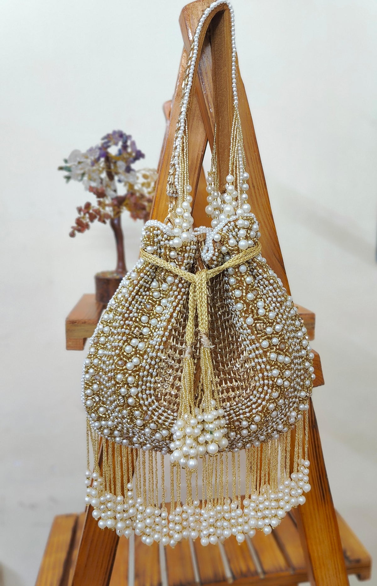 VRPS Potli Bag | Handcrafted Ethnic Bag | SWIS-1775 | Additional Angle