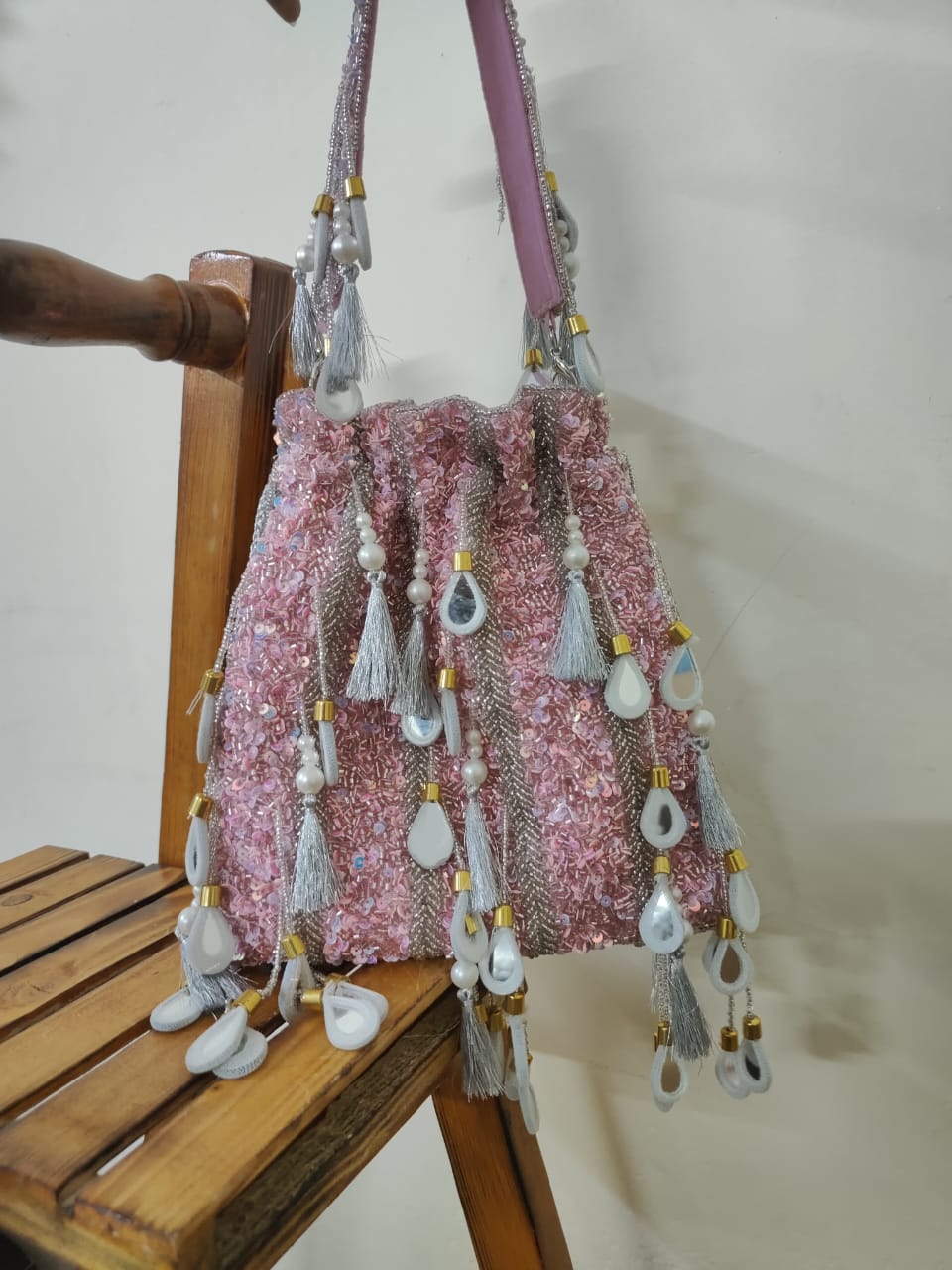 VRPS Potli Bag | Handcrafted Ethnic Bag | SWIS-1789 | Additional Angle