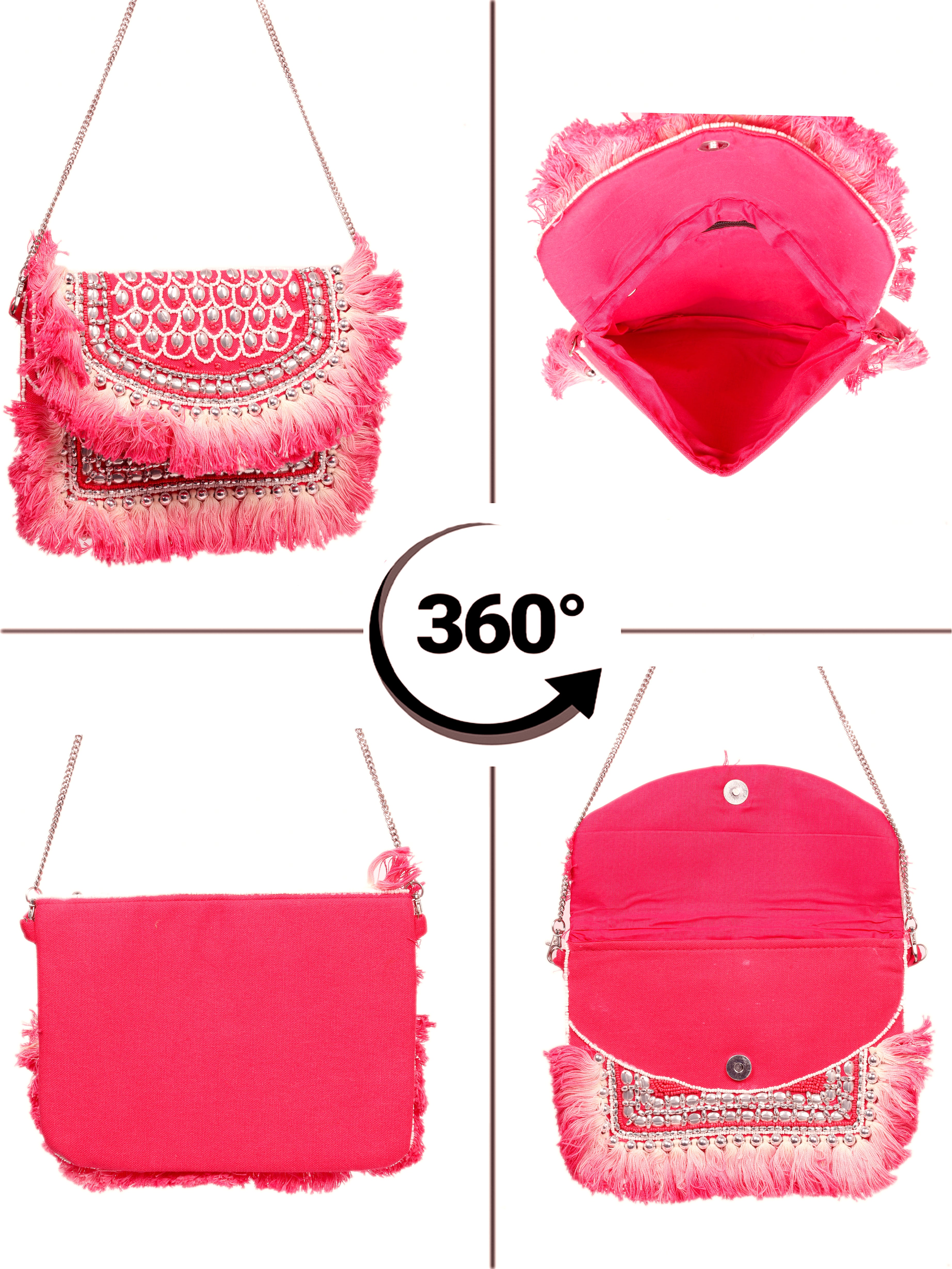 VRPS Banjara Boho Bag | Handcrafted Ethnic Bag | SWIS-1876 | Additional Angle