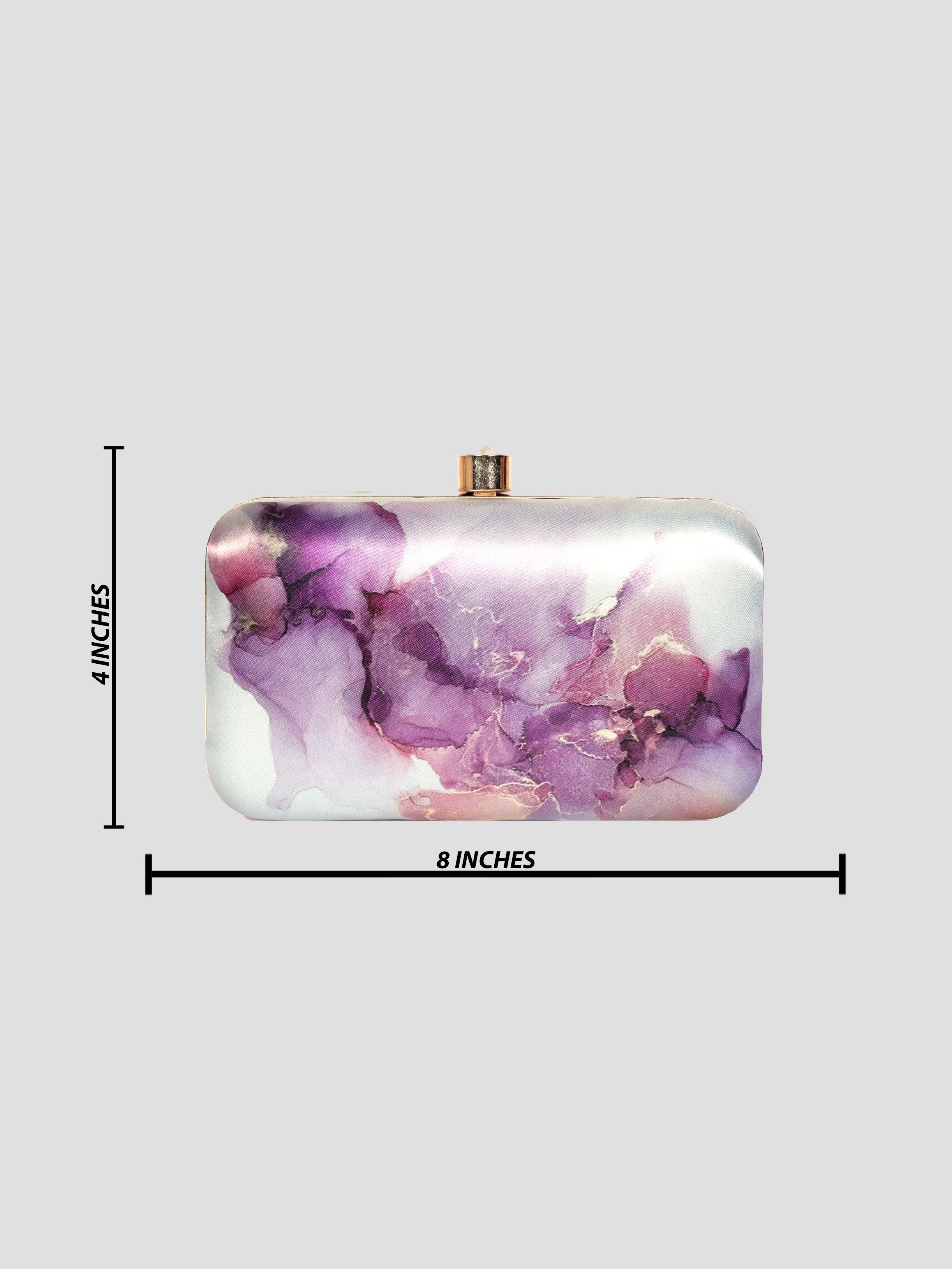 VRPS Printed Clutch | Handcrafted Ethnic Bag | SWIS-1325 | Additional Angle