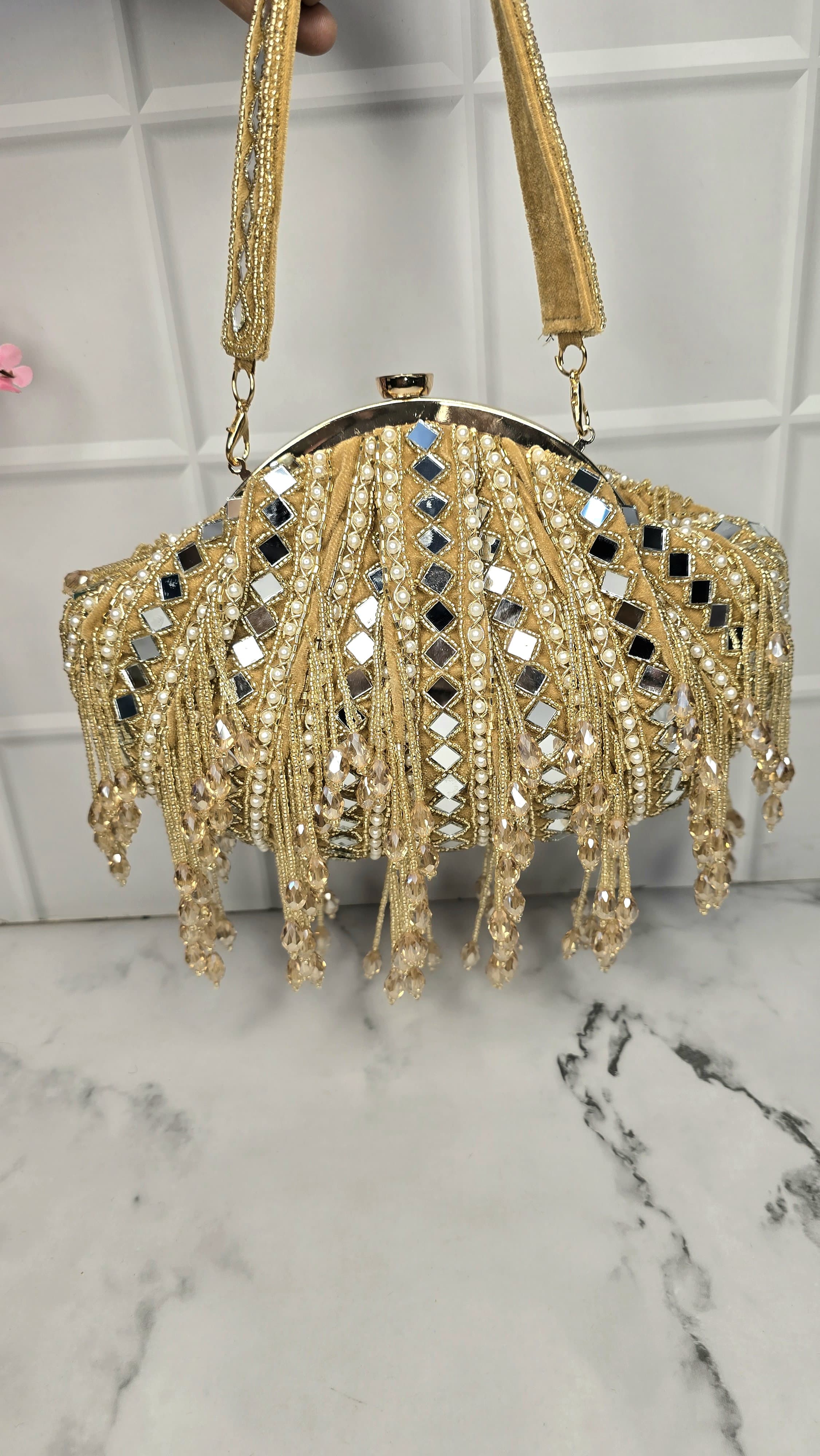 Mirror Batua Bag