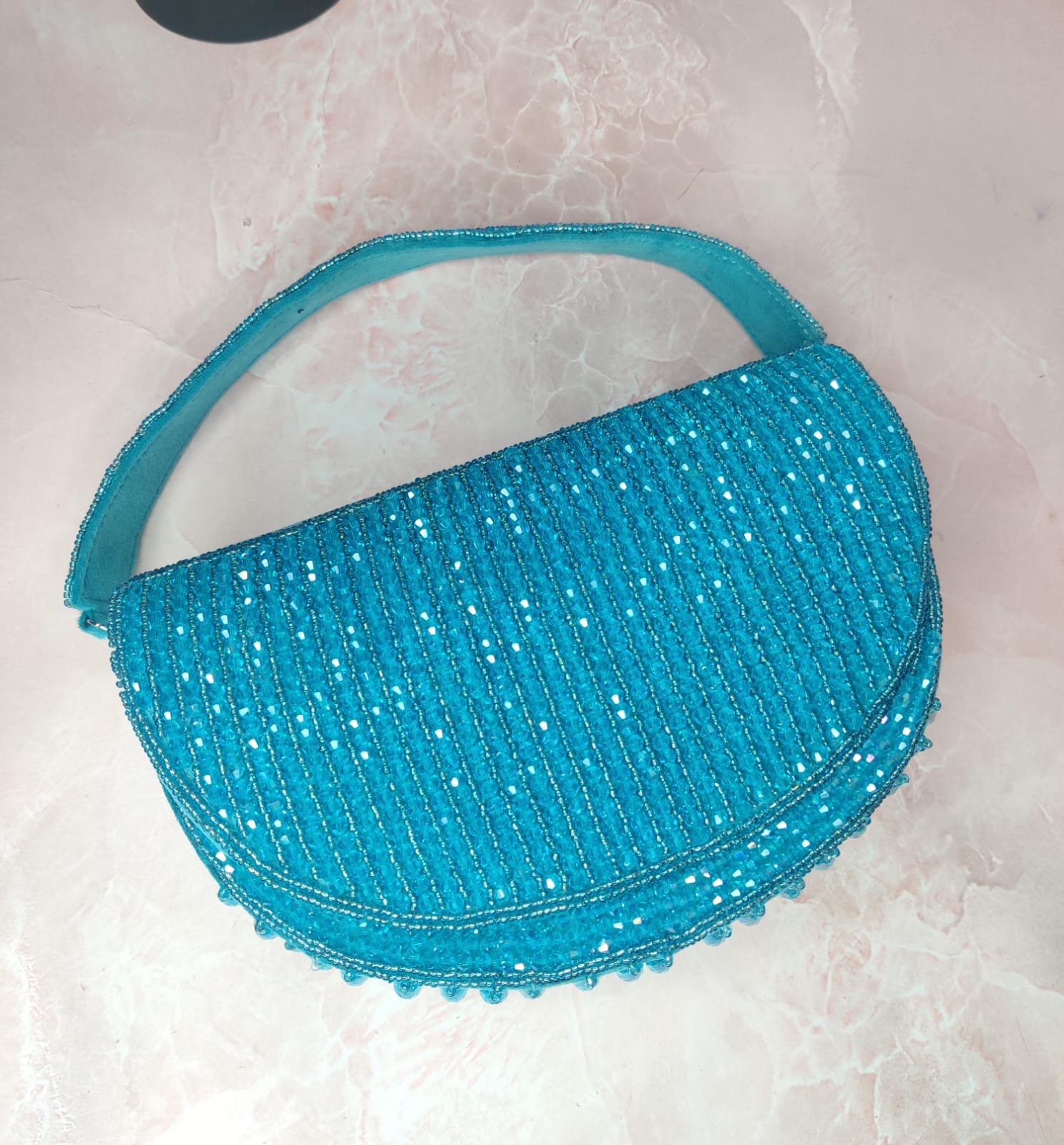 Moon Shape Clutch
