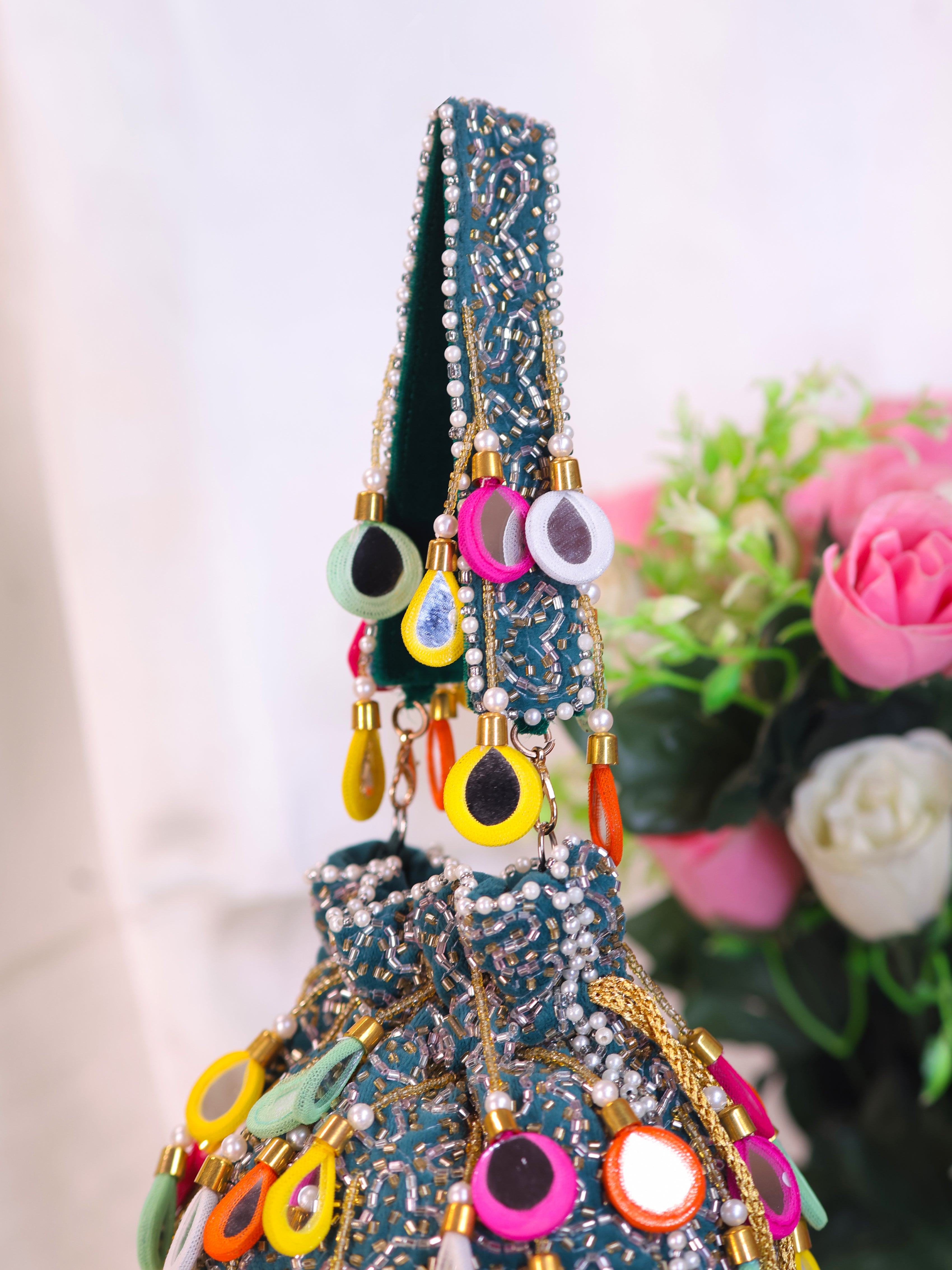 VRPS Potli Bag | Handcrafted Ethnic Bag | SWIS-2063 | Additional Angle