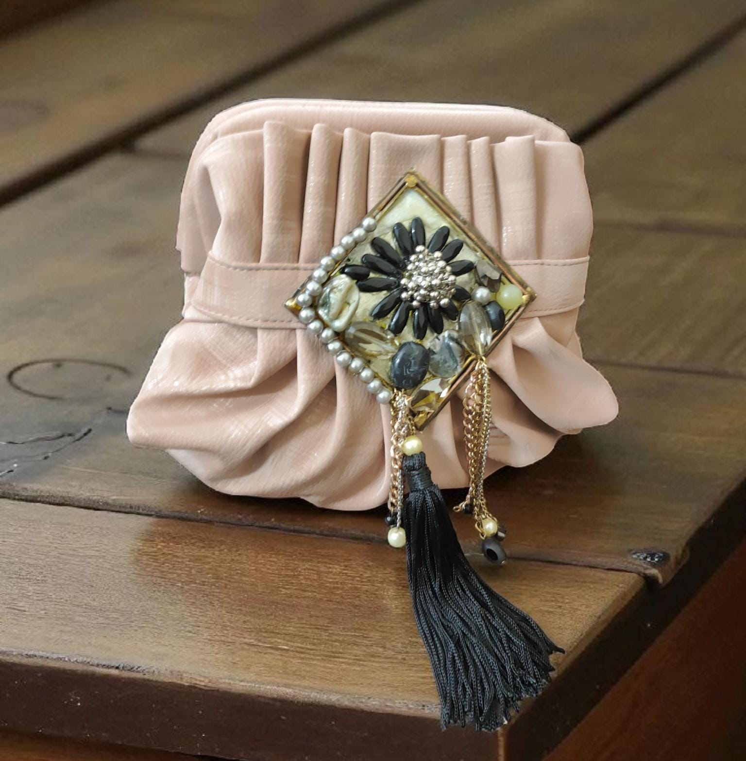Luxury Brooch clutch
