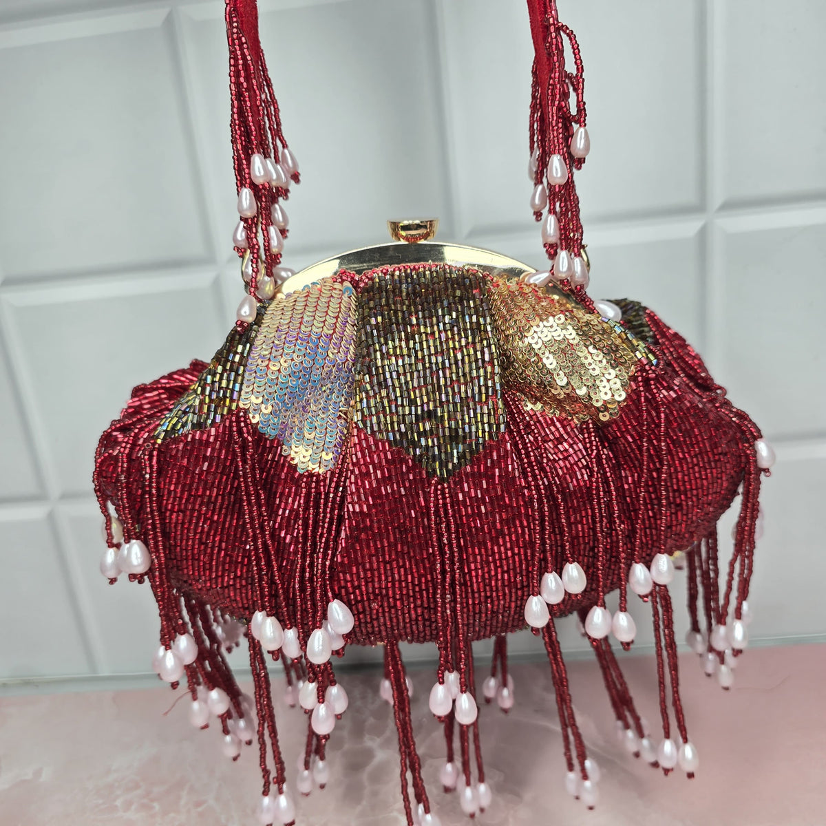 VRPS Batua Bag | Handcrafted Ethnic Bag | SWIS-1929 | Additional Angle