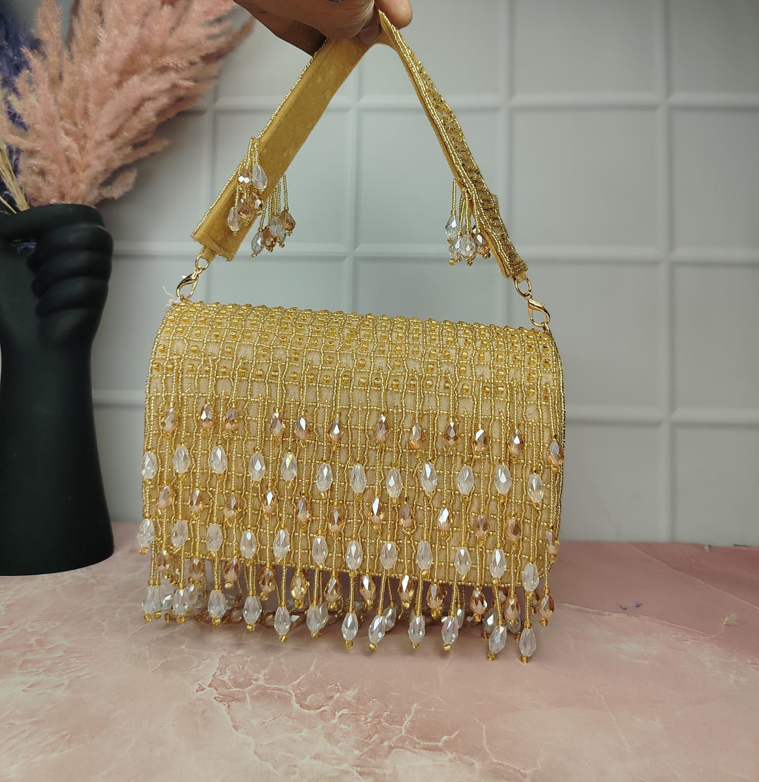 VRPS Flap Bag | Handcrafted Ethnic Bag | SWIS-1976