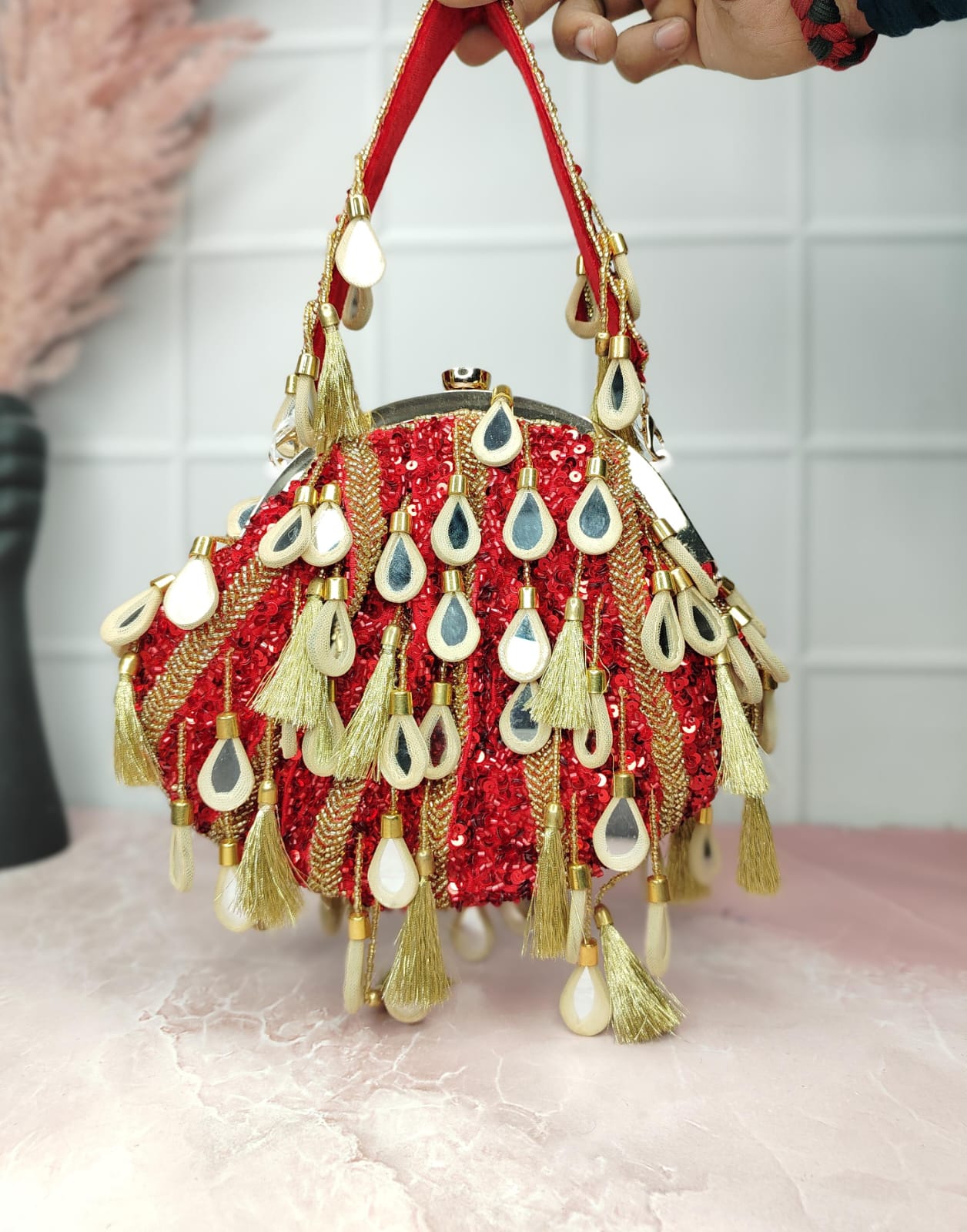Mirror Batua Bag