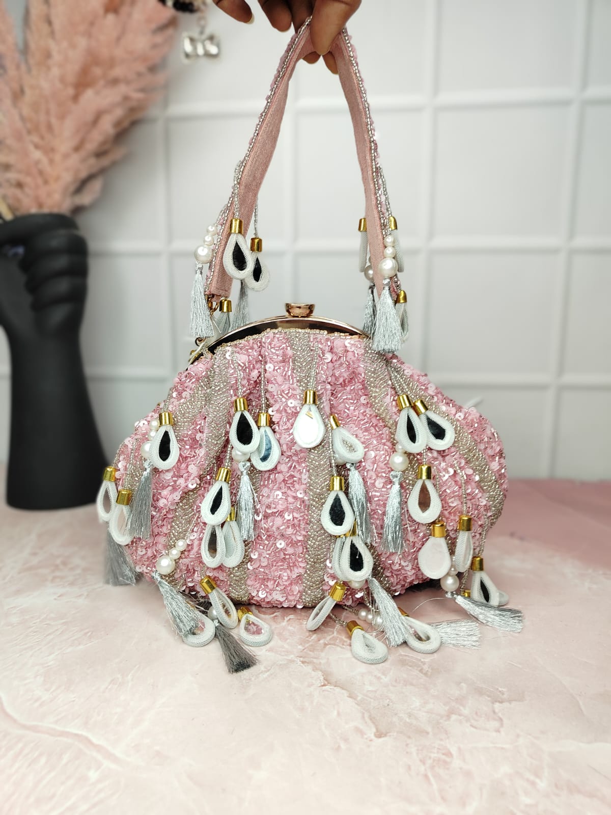 VRPS Batua Bag | Handcrafted Ethnic Bag | SWIS-1986 | Additional Angle