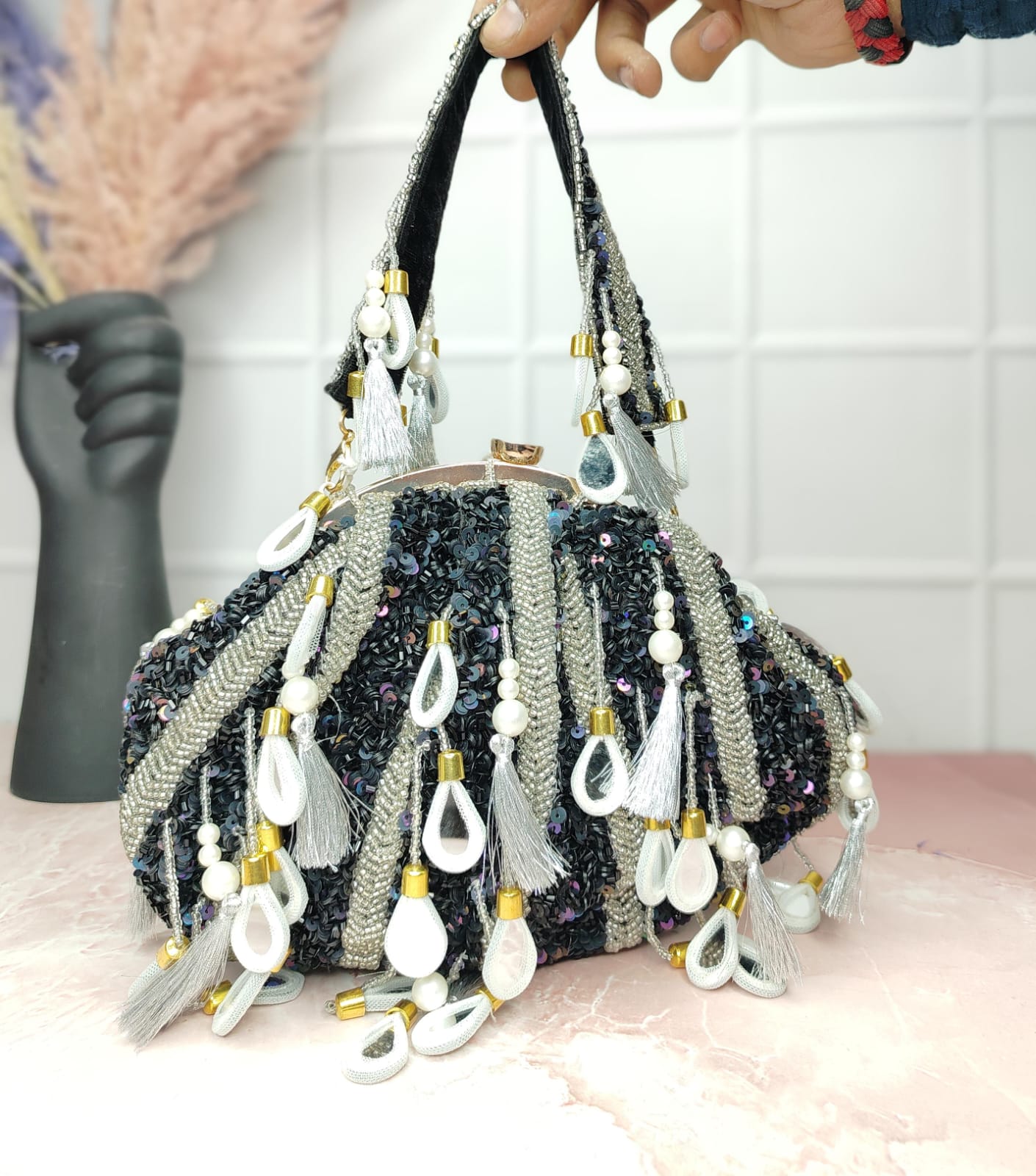 Mirror Batua Bag