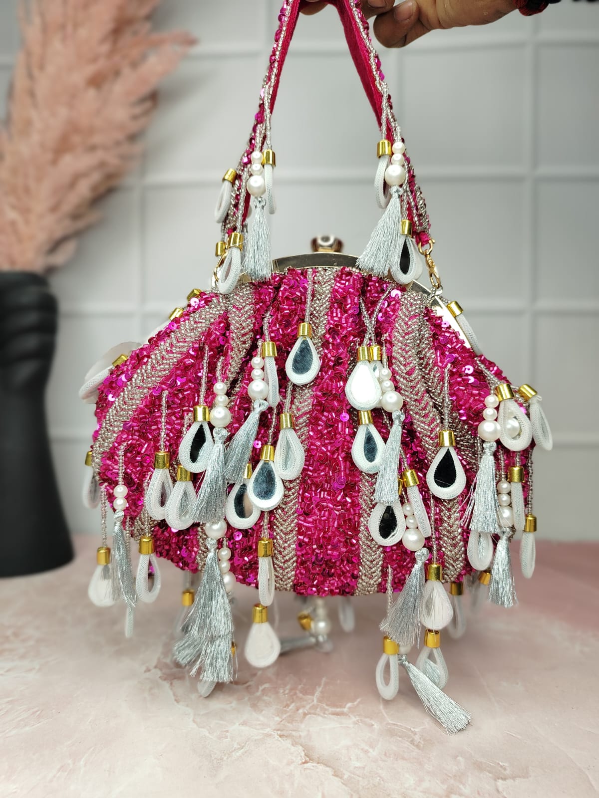 Mirror Batua Bag