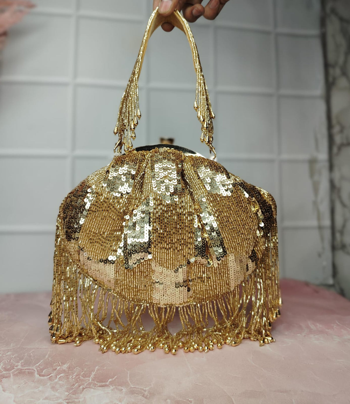 VRPS Batua Bag | Handcrafted Ethnic Bag | SWIS-1992 | Additional Angle