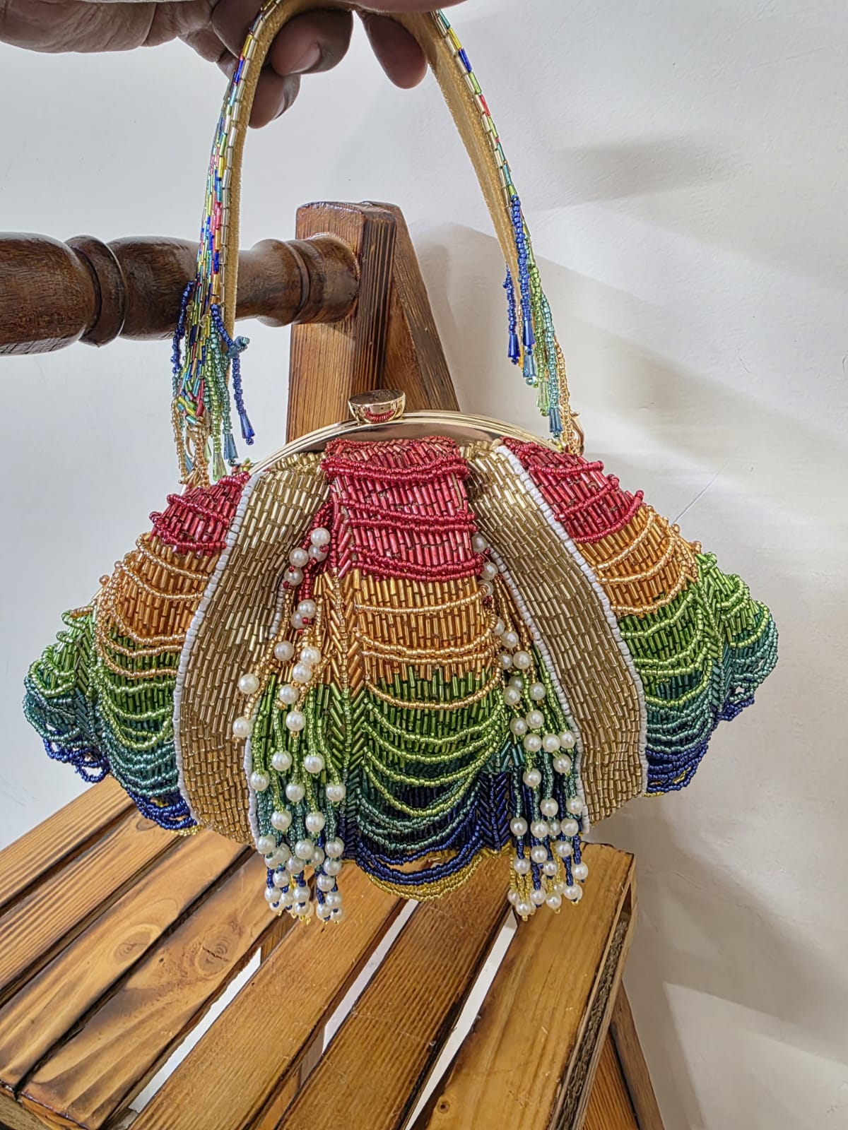 VRPS Batua Bag | Handcrafted Ethnic Bag | SWIS-1993 | Additional Angle
