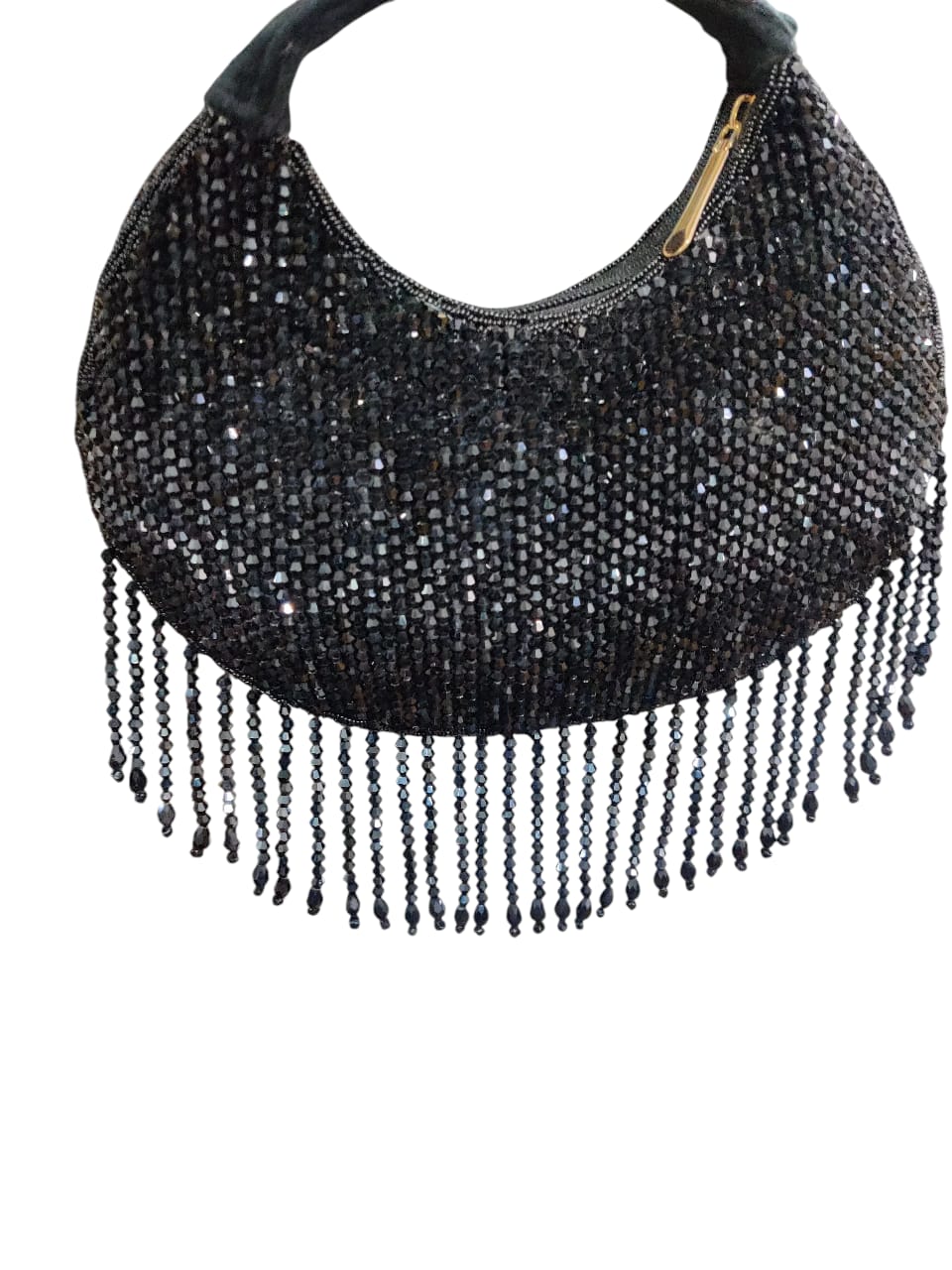 Black Crystal Moon Clutch