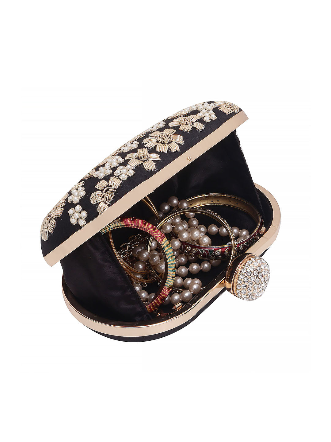 VRPS Embroidered Clutch | Handcrafted Ethnic Bag | SWIS-578