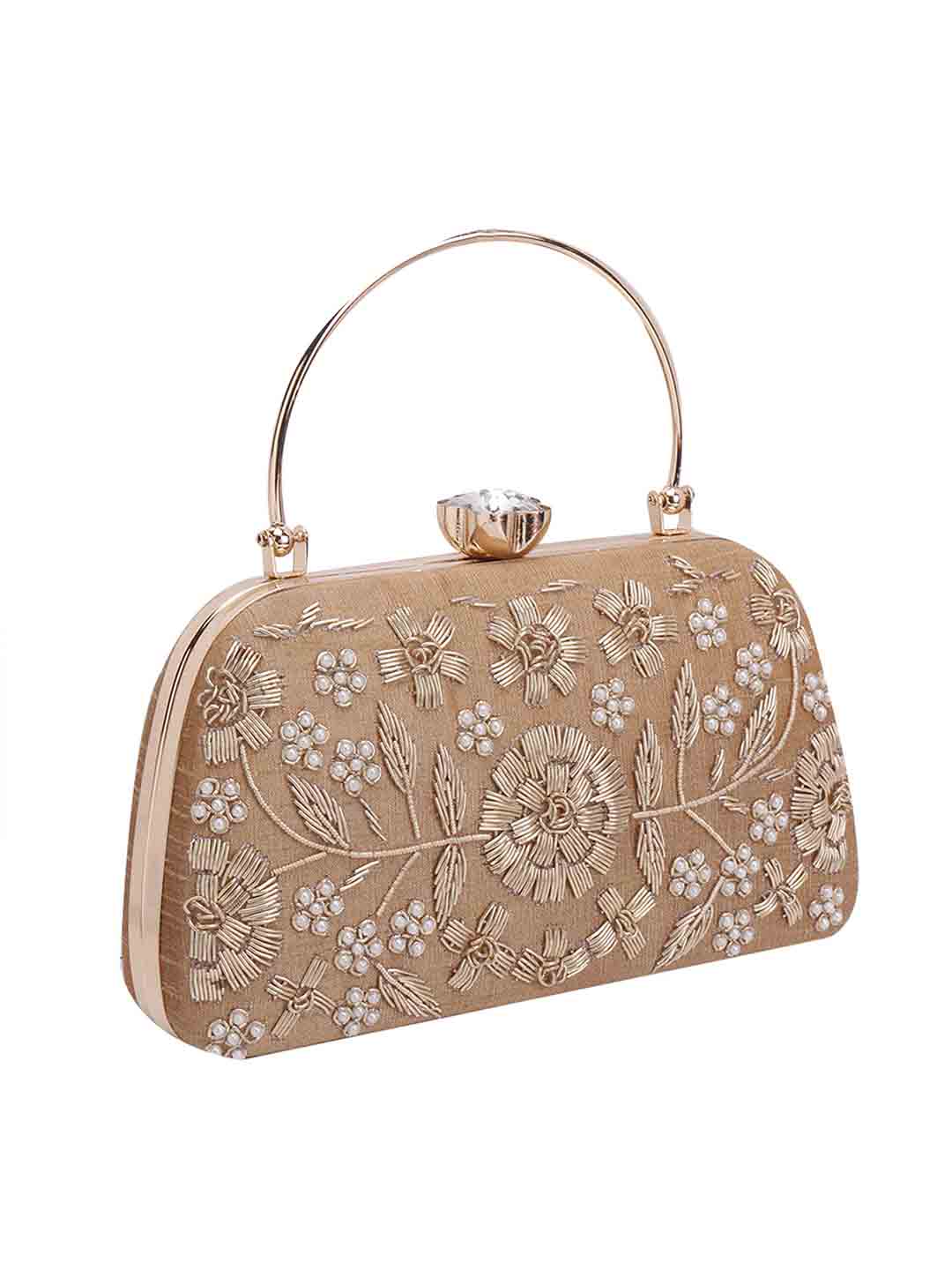 VRPS Embroidered Clutch | Handcrafted Ethnic Bag | SWIS-570