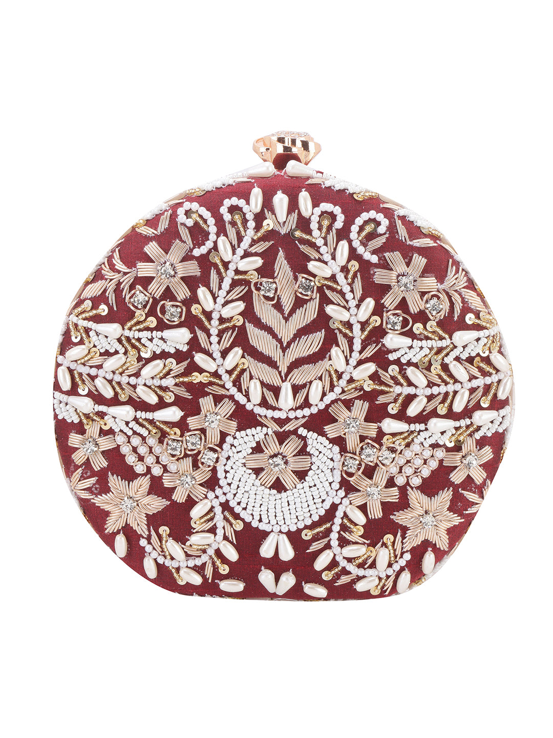 VRPS Embroidered Clutch | Handcrafted Ethnic Bag | SWIS-875
