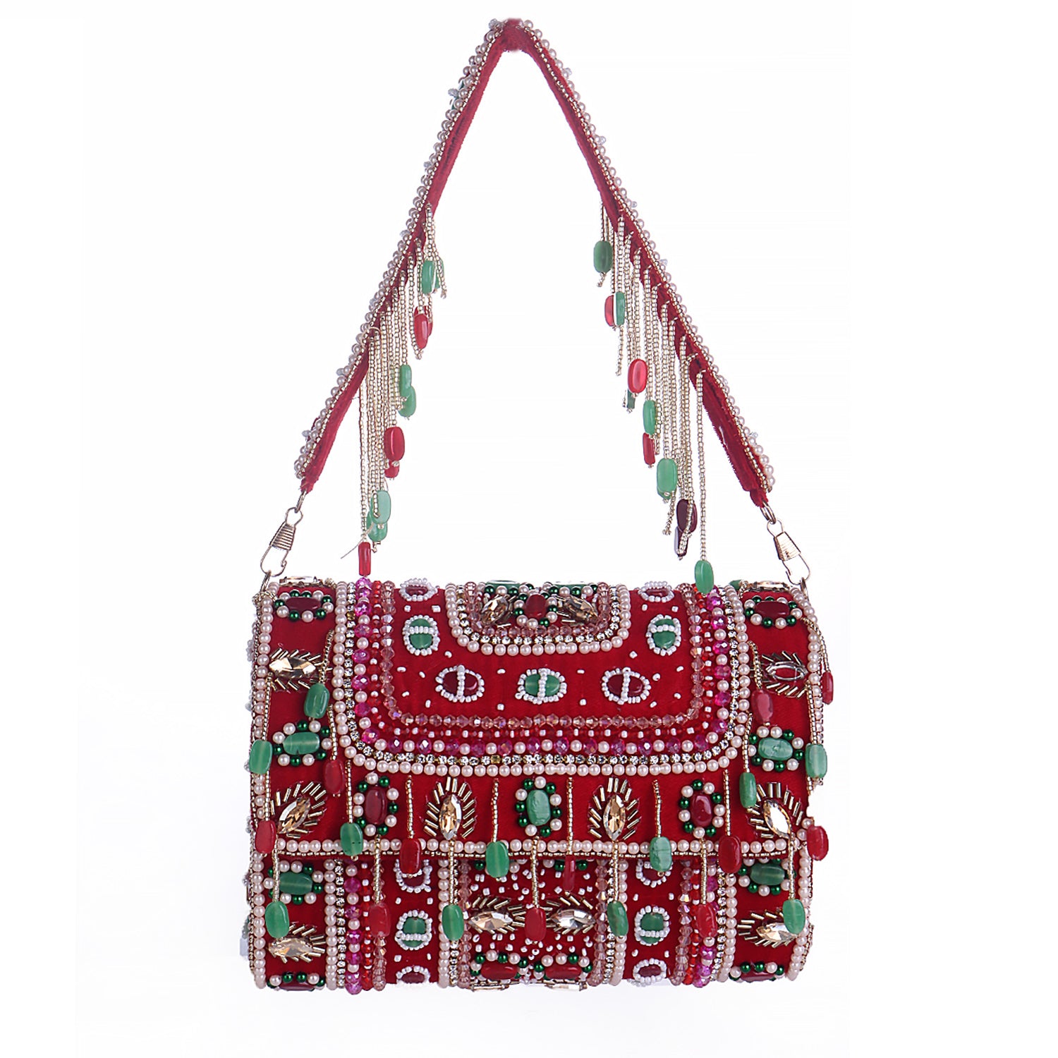 Embellished Bride Clutch