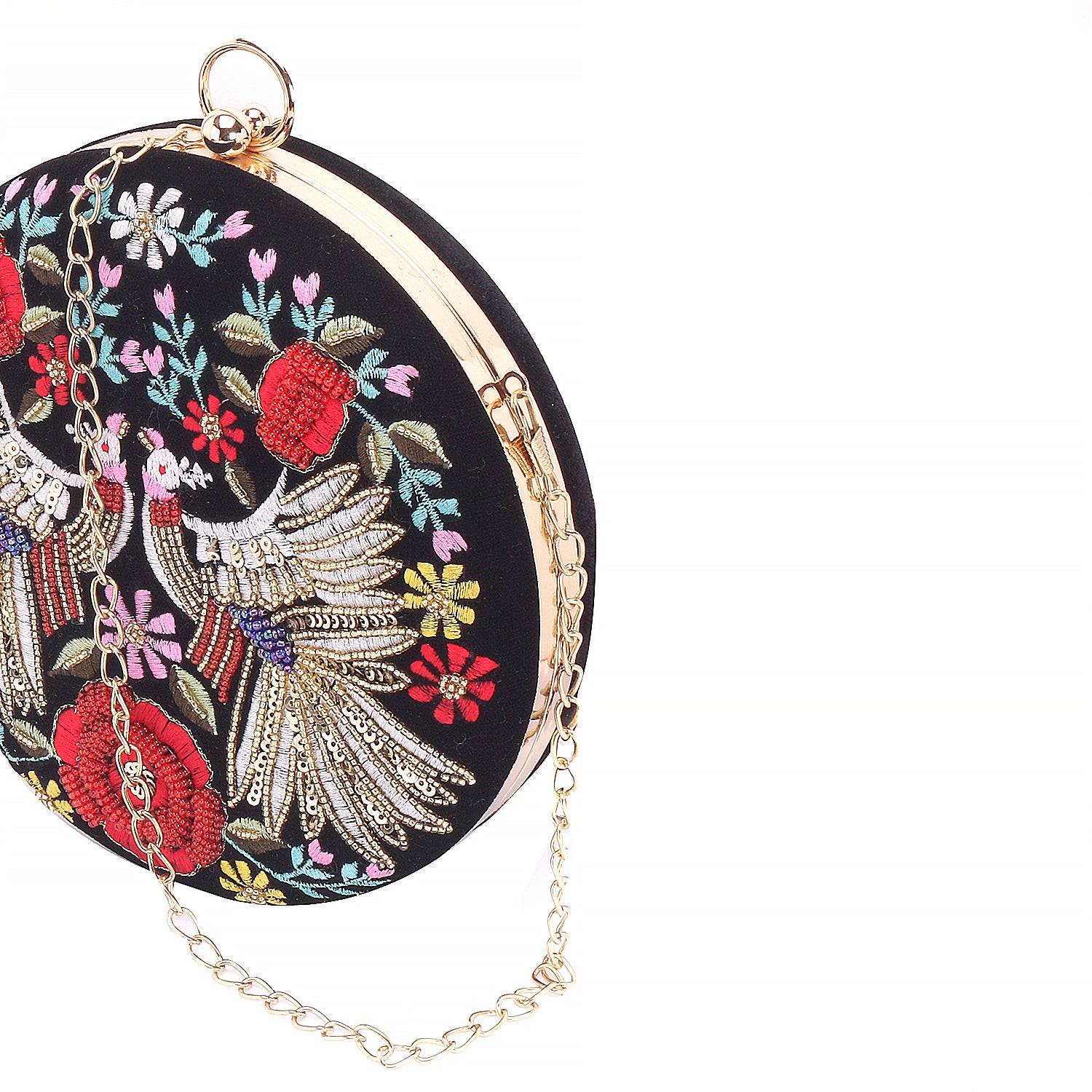 Swisni bird design round clutch