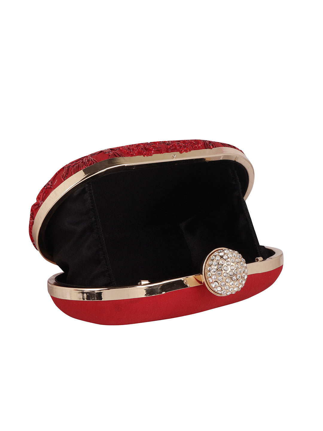 VRPS Embroidered Clutch | Handcrafted VRPS Embroidered Clutch | SWIS-1027