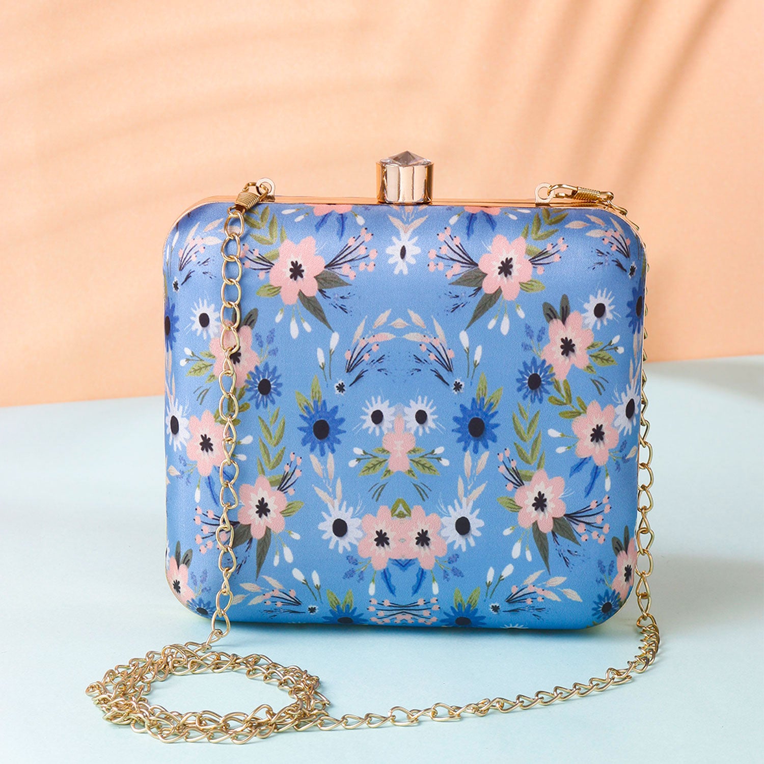 VRPS Printed Clutch | Handcrafted Ethnic Bag | SWIS-367