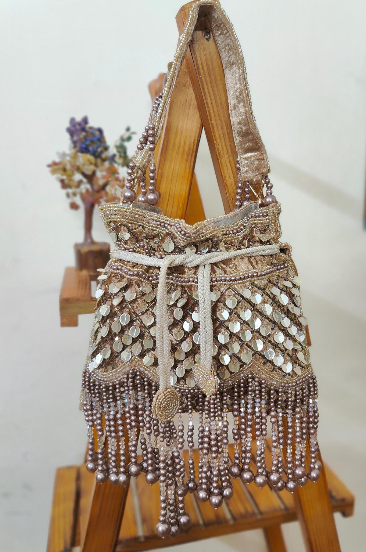 VRPS Potli Bag | Handcrafted Ethnic Bag | SWIS-2012 | Additional Angle