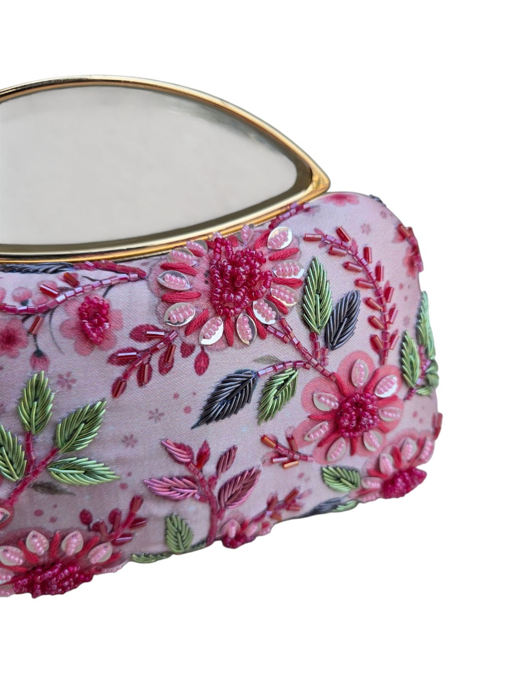 VRPS Printed Embroidered Clutch | Handcrafted Ethnic Bag | SWIS-4462 | Additional Angle
