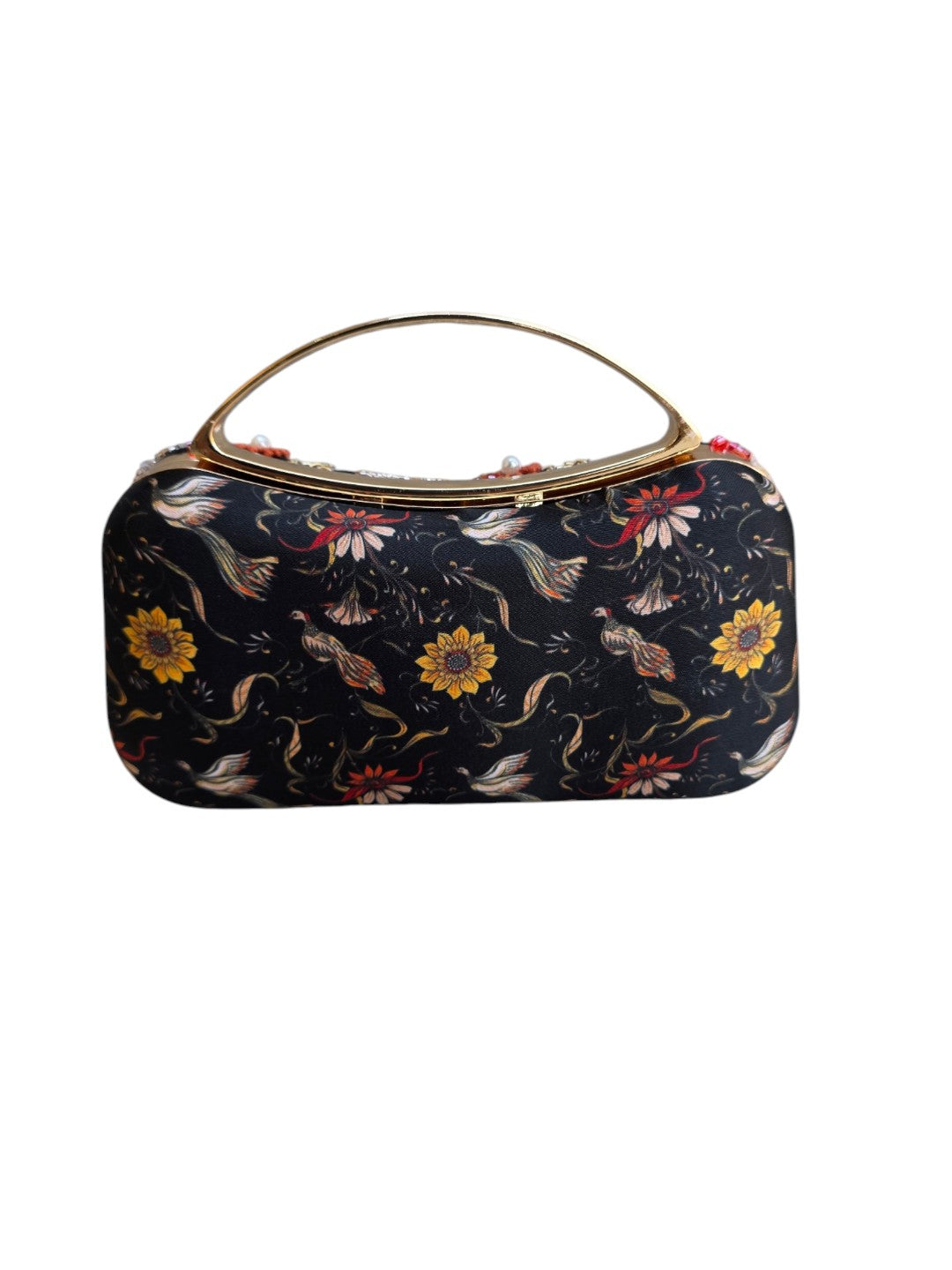 VRPS Printed Embroidered Clutch | Handcrafted Ethnic Bag | SWIS-4468 | Additional Angle
