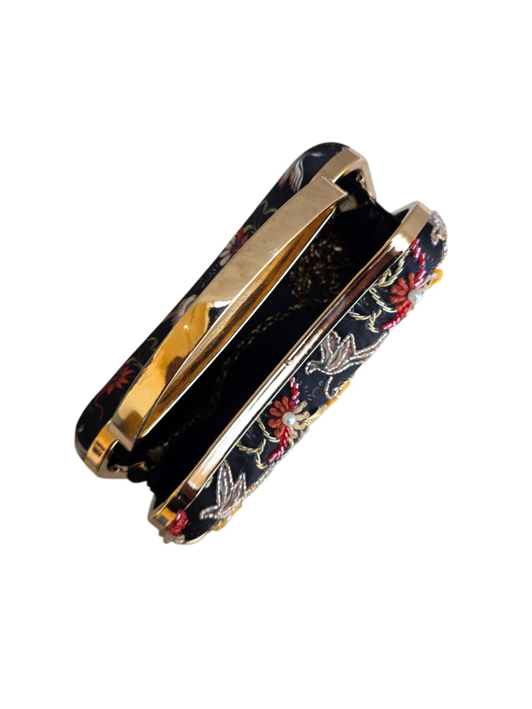 VRPS Printed Embroidered Clutch | Handcrafted Ethnic Bag | SWIS-4468 | Additional Angle