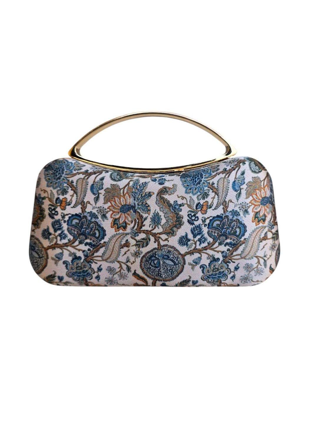 VRPS Printed Embroidered Clutch | Handcrafted Ethnic Bag | SWIS-4463 | Additional Angle