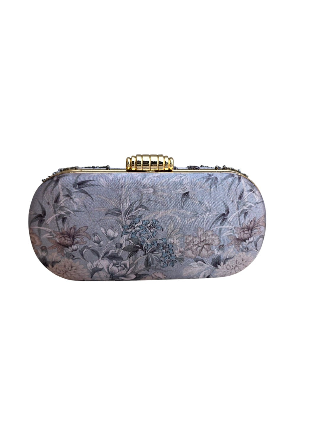 VRPS Printed Embroidered Clutch | Handcrafted Ethnic Bag | SWIS-4467 | Additional Angle