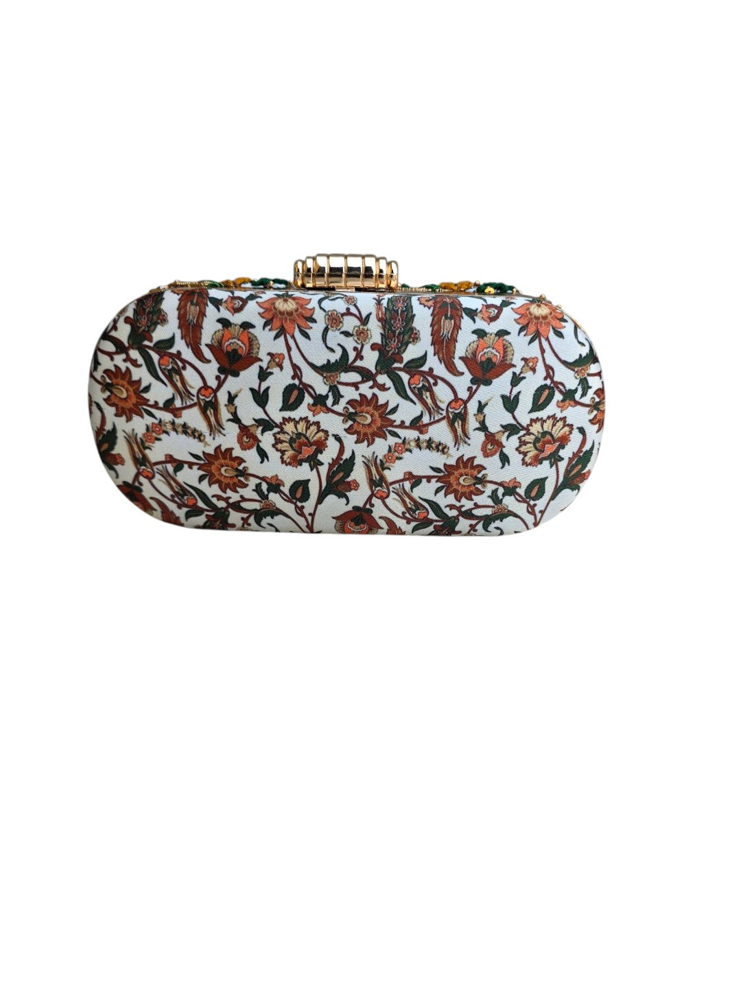 VRPS Printed Embroidered Clutch | Handcrafted Ethnic Bag | SWIS-4471 | Additional Angle