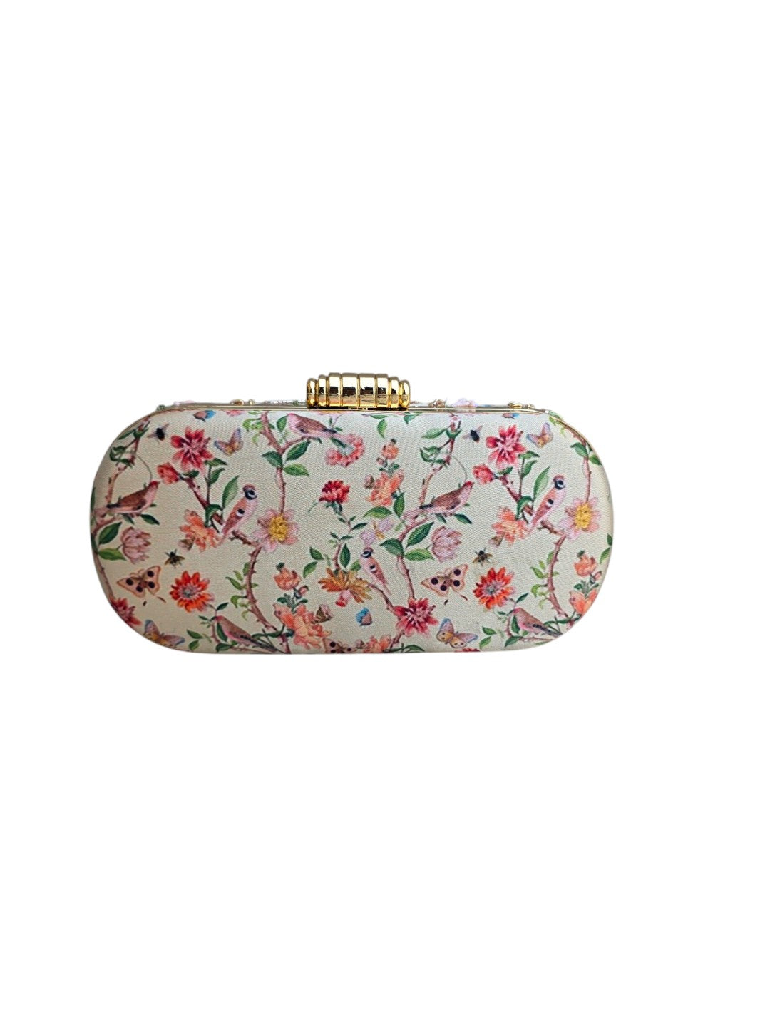 VRPS Printed Embroidered Clutch | Handcrafted Ethnic Bag | SWIS-4466
