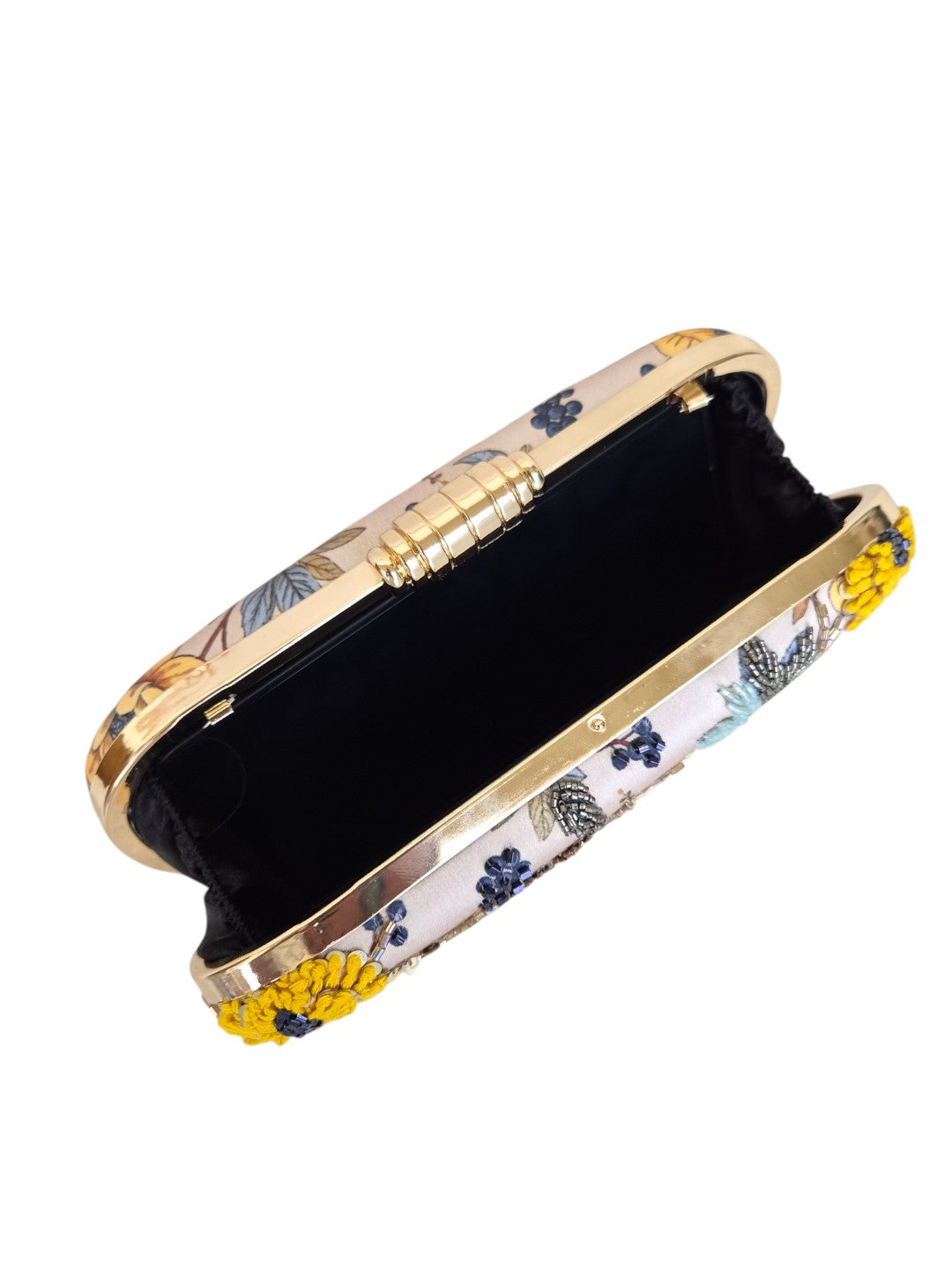 VRPS Printed Embroidered Clutch | Handcrafted Ethnic Bag | SWIS-4509 | Additional Angle