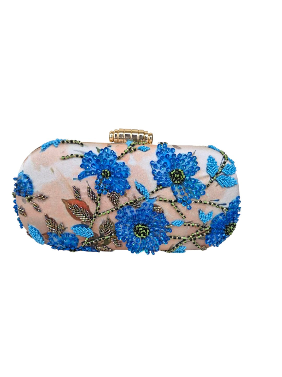 VRPS Printed Embroidered Clutch | Handcrafted Ethnic Bag | SWIS-4511