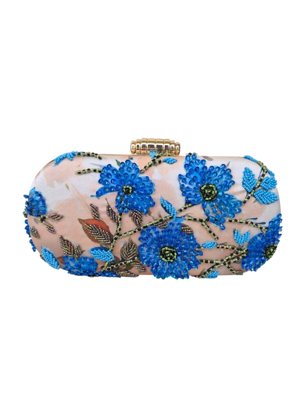 VRPS Printed Embroidered Clutch | Handcrafted Ethnic Bag | SWIS-4511 | Additional Angle